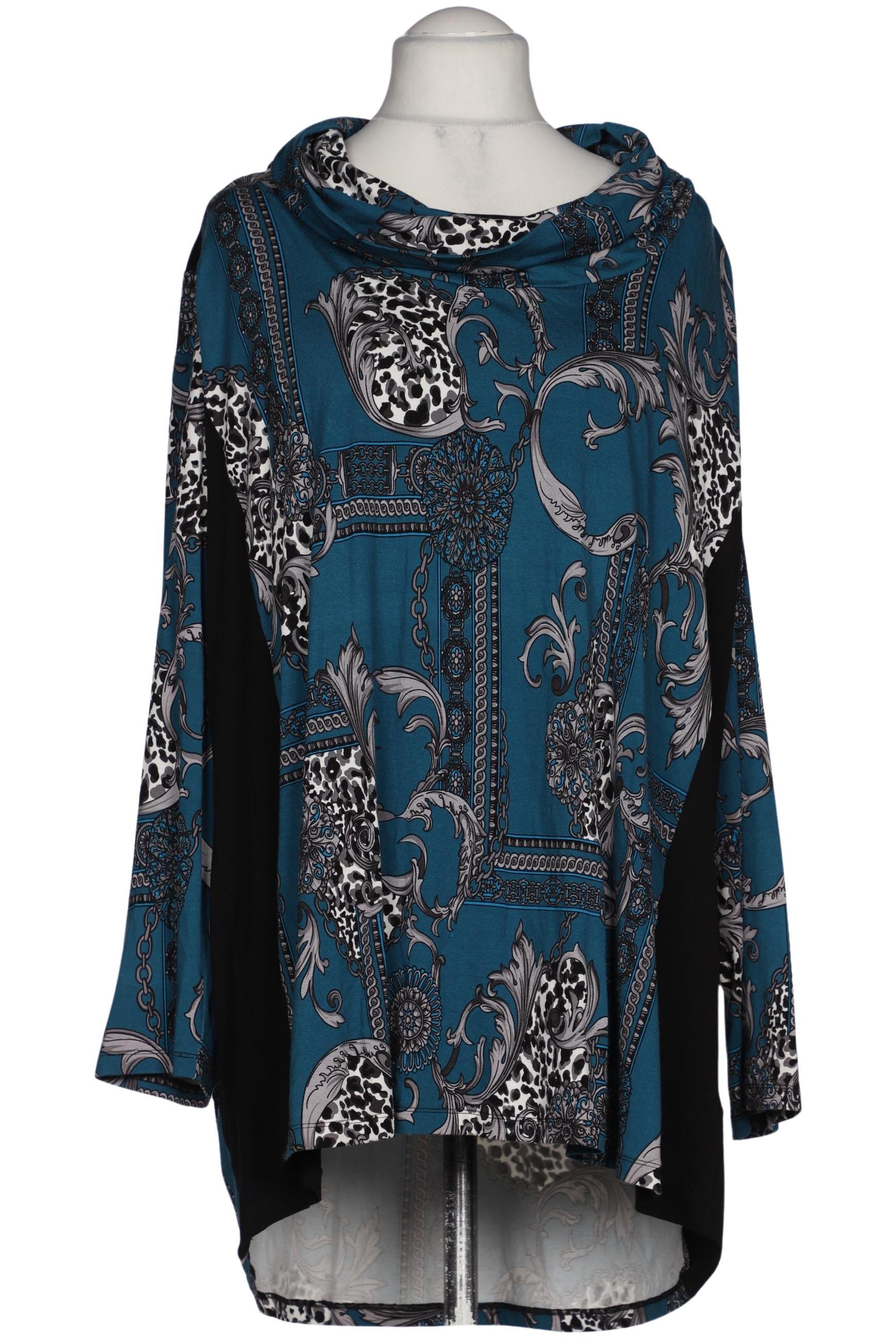 

VIA Appia DUE Damen Langarmshirt, türkis, Gr. 54