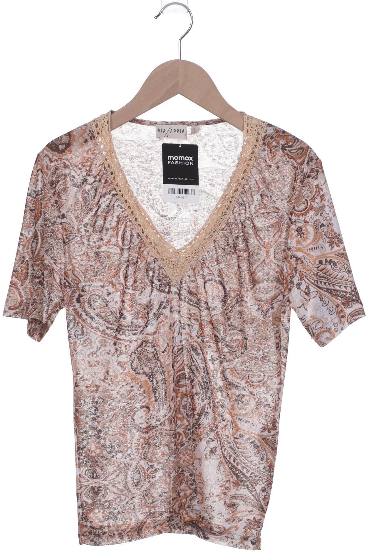 

VIA Appia DUE Damen T-Shirt, braun, Gr. 38