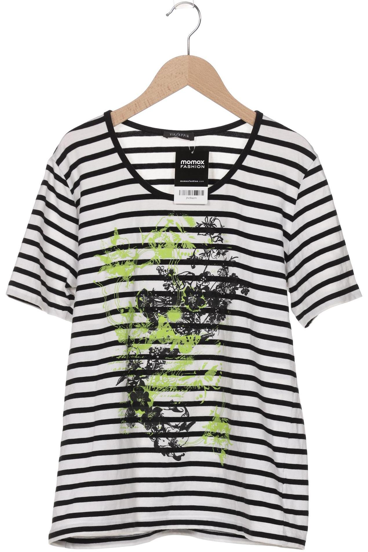 

VIA Appia DUE Damen T-Shirt, schwarz, Gr. 42