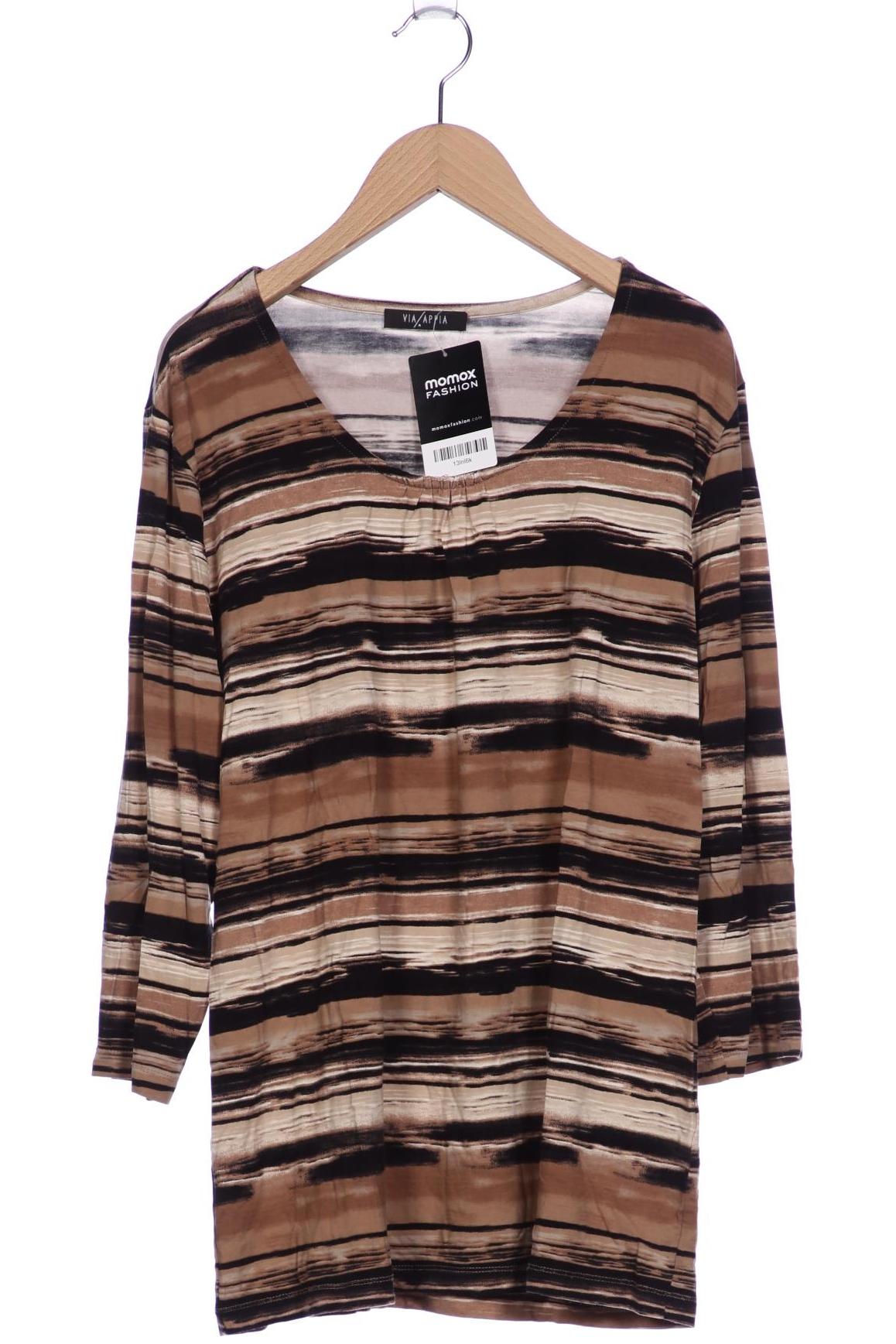 

VIA Appia DUE Damen Langarmshirt, braun, Gr. 42