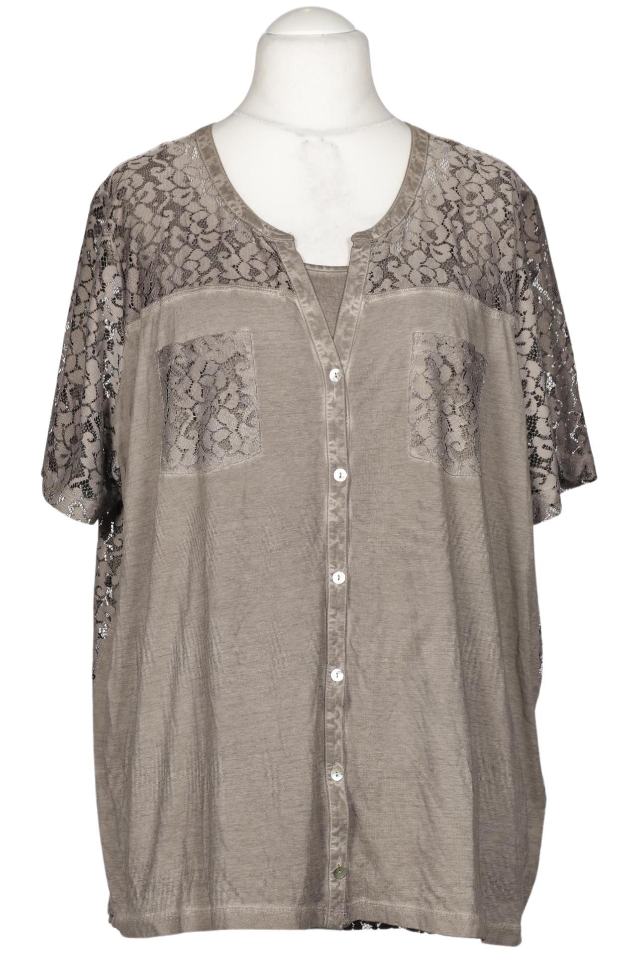 

VIA Appia DUE Damen Bluse, beige, Gr. 52