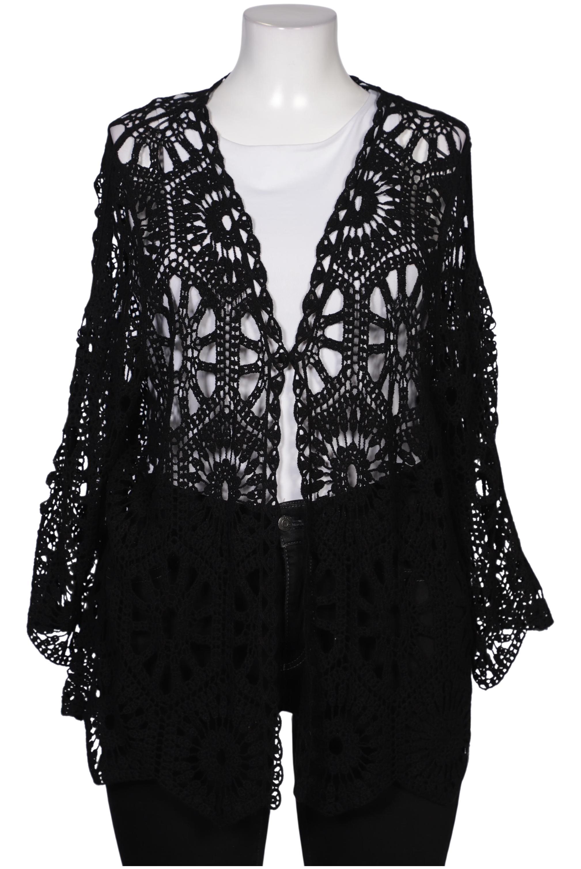 

VIA Appia DUE Damen Strickjacke, schwarz, Gr. 50