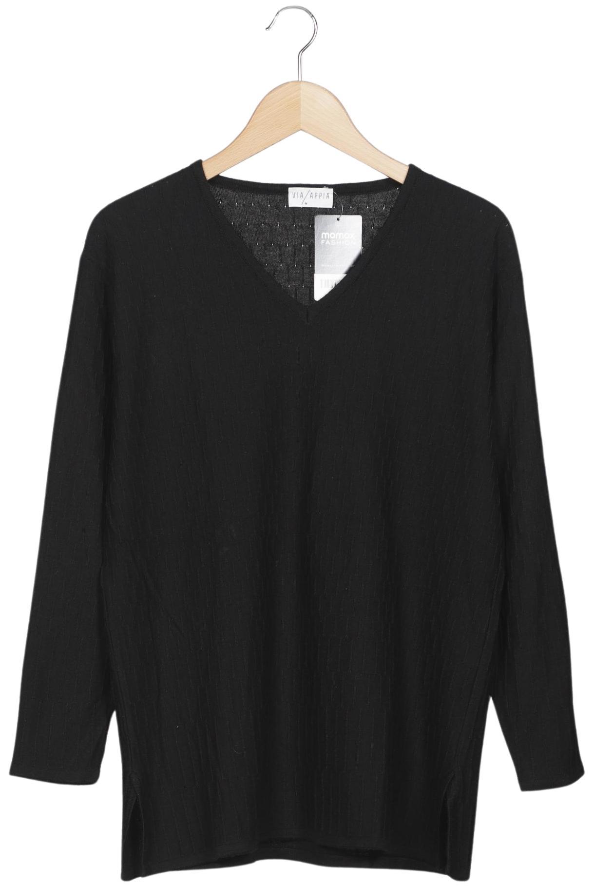 

VIA Appia DUE Damen Pullover, schwarz, Gr. 38