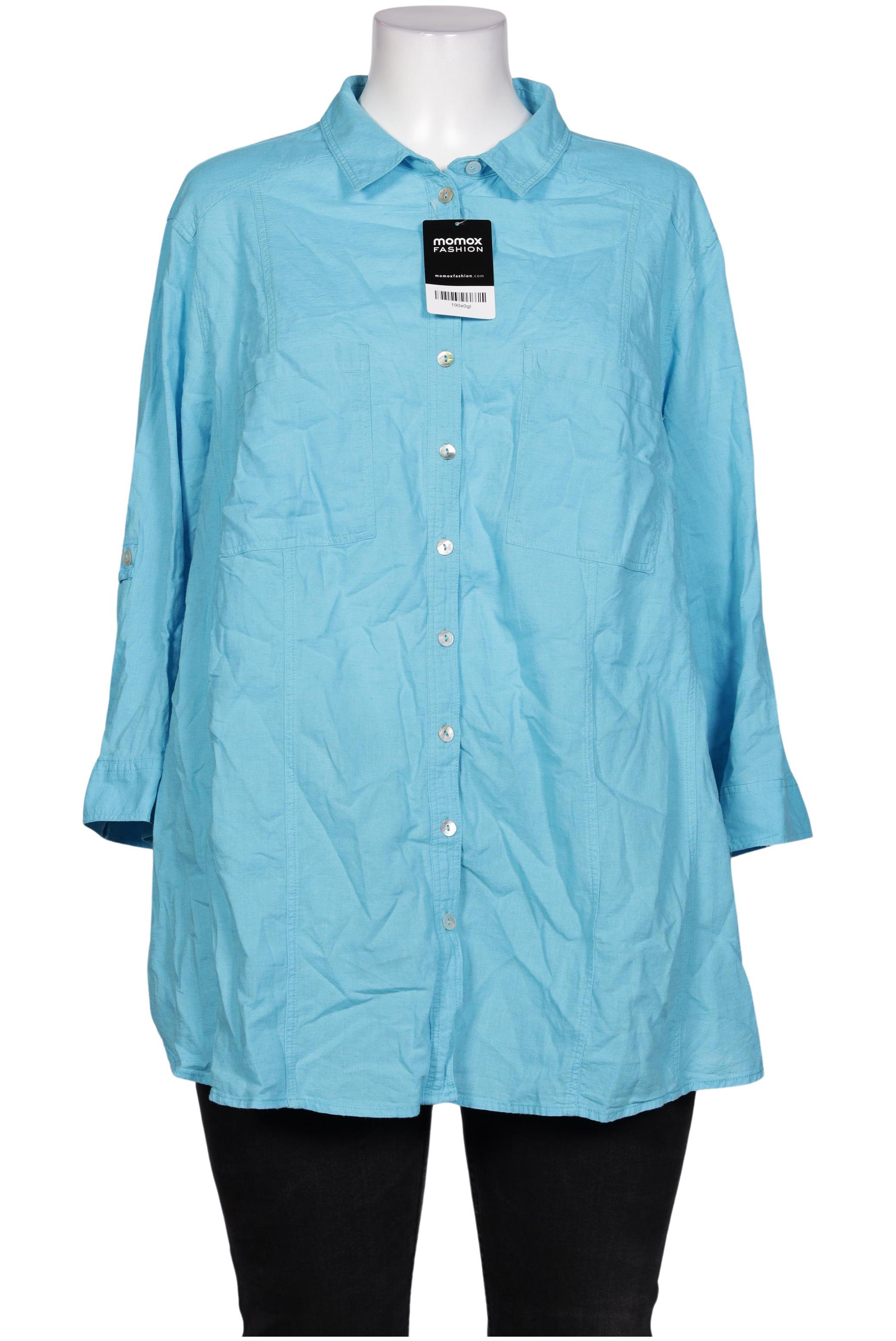 

VIA Appia DUE Damen Bluse, hellblau, Gr. 52