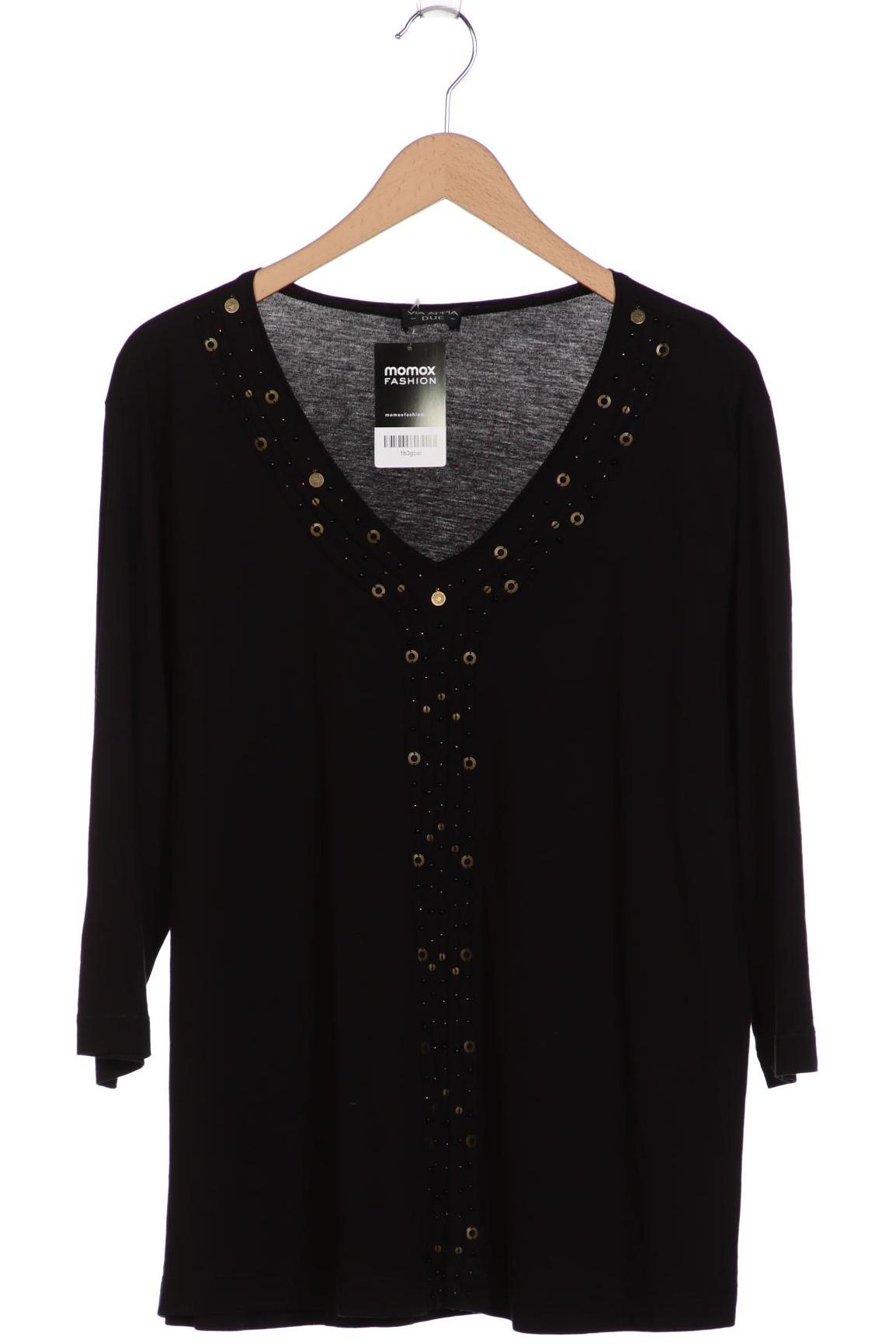 

VIA Appia DUE Damen Langarmshirt, schwarz, Gr. 48