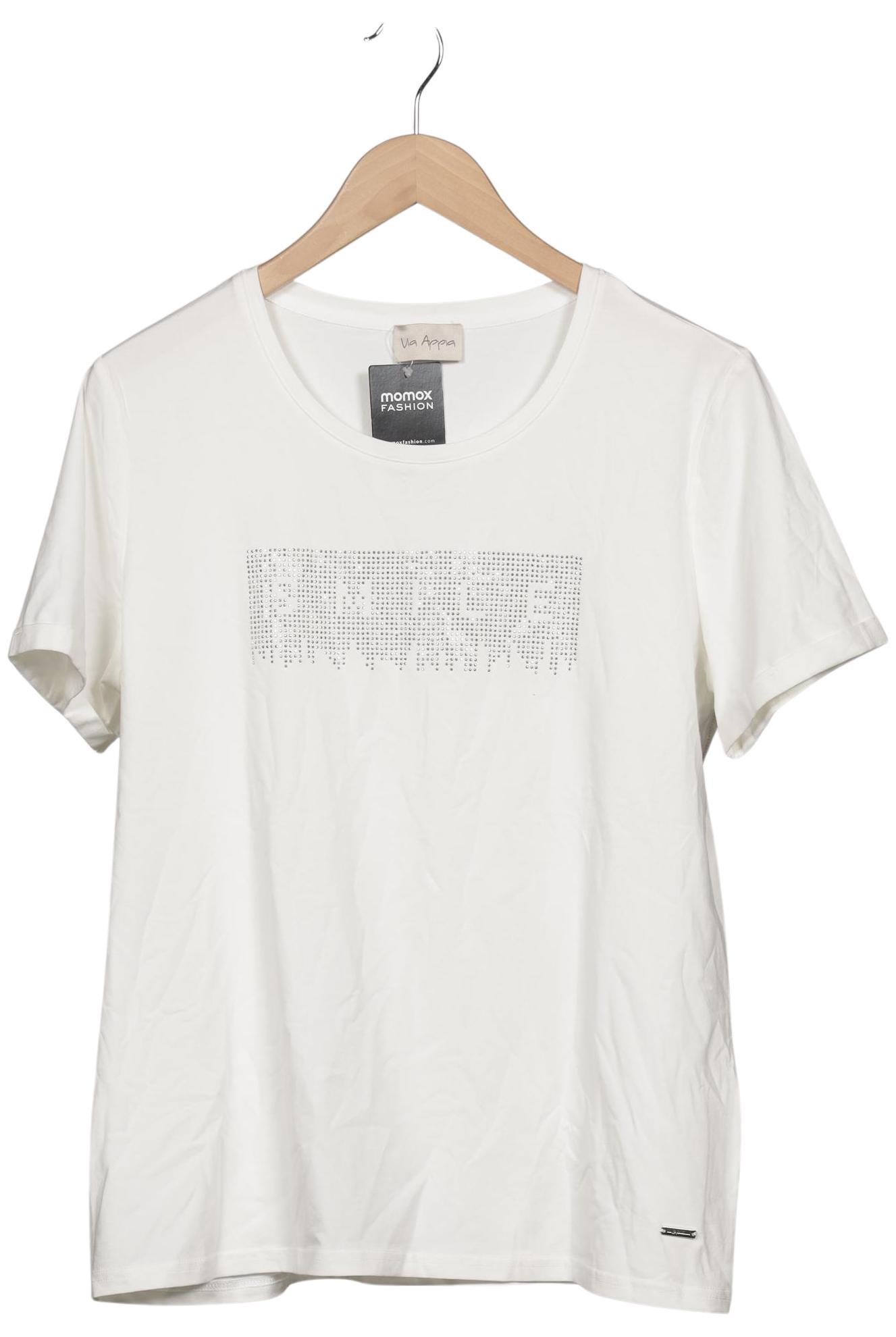 

VIA Appia DUE Damen T-Shirt, weiß, Gr. 42