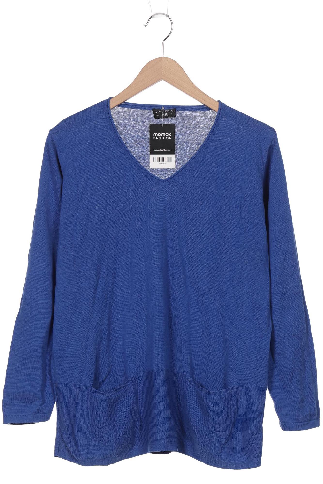 

VIA Appia DUE Damen Pullover, blau, Gr. 44