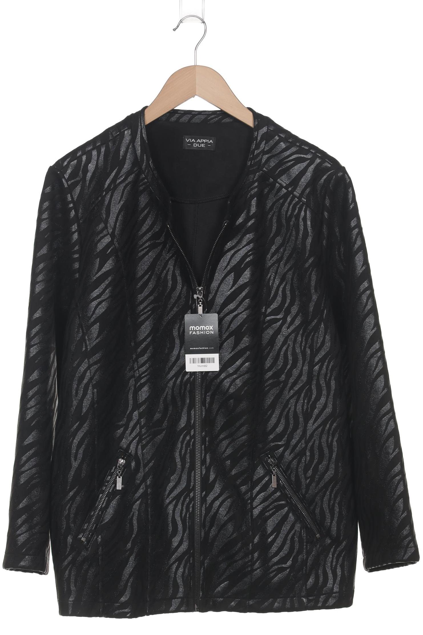 

VIA Appia DUE Damen Jacke, schwarz, Gr. 48