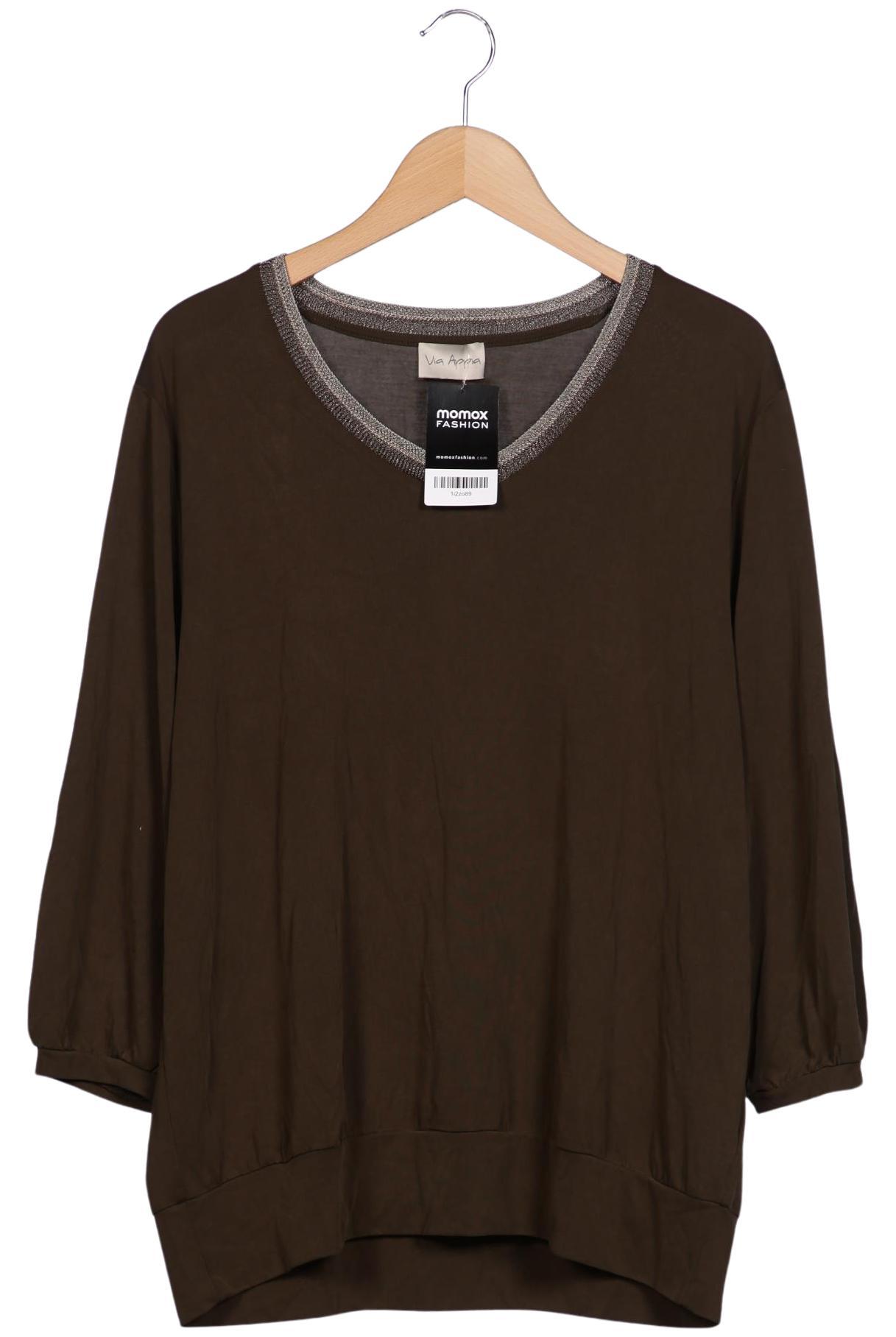

VIA Appia DUE Damen Langarmshirt, braun, Gr. 46