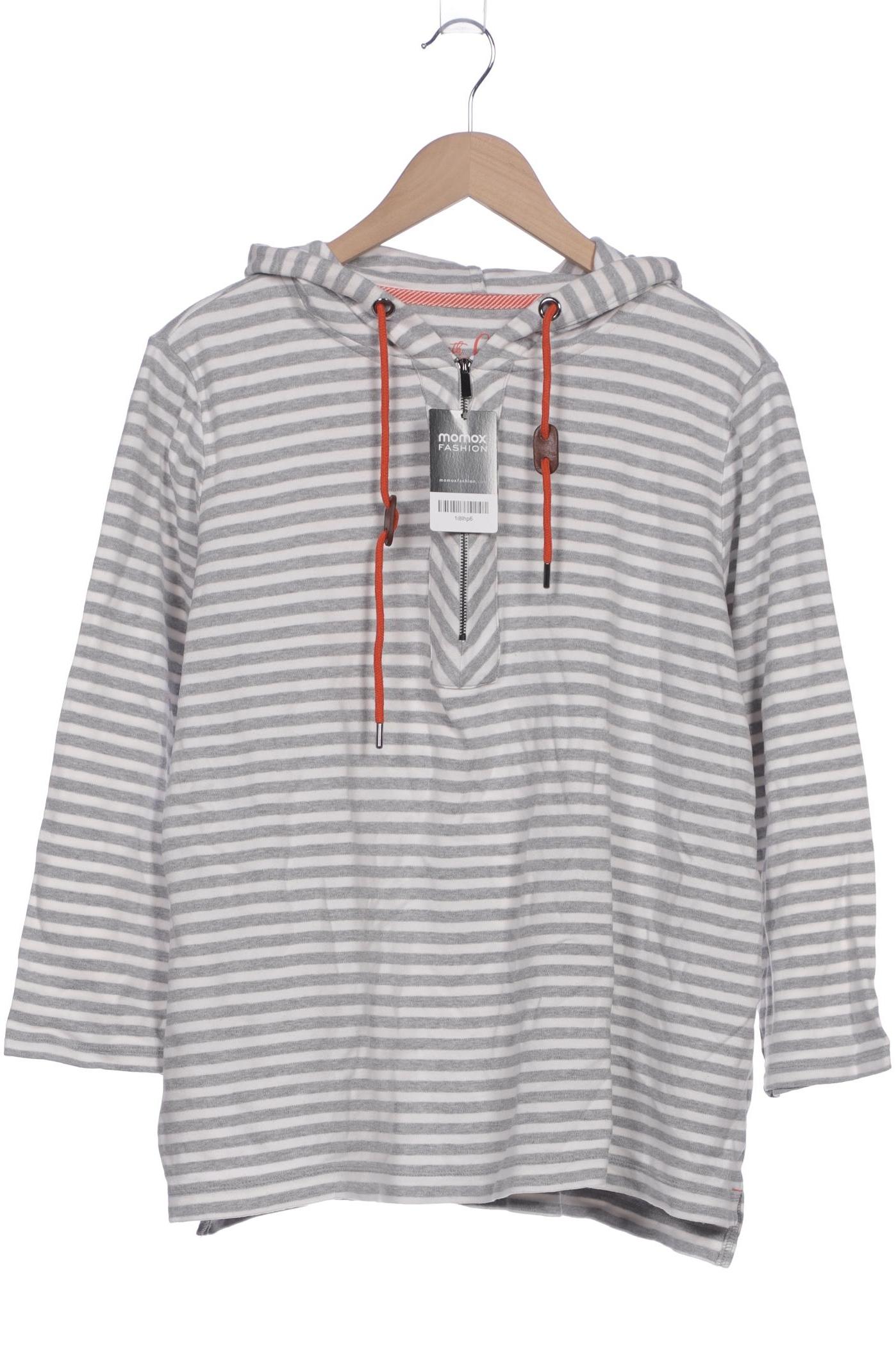 

VIA Appia DUE Damen Kapuzenpullover, grau, Gr. 48