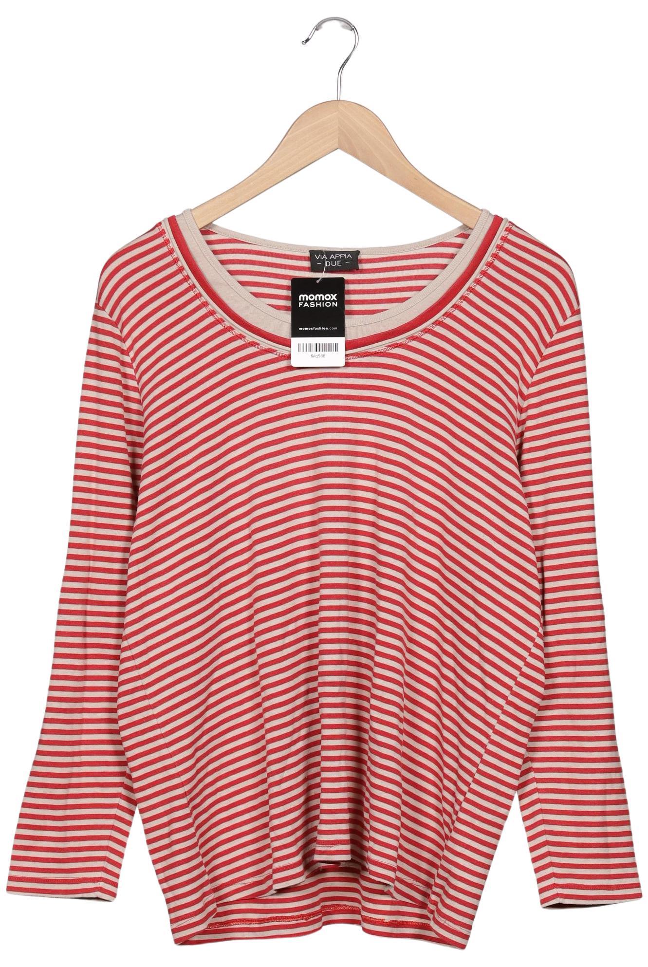 

VIA Appia DUE Damen Langarmshirt, rot, Gr. 46