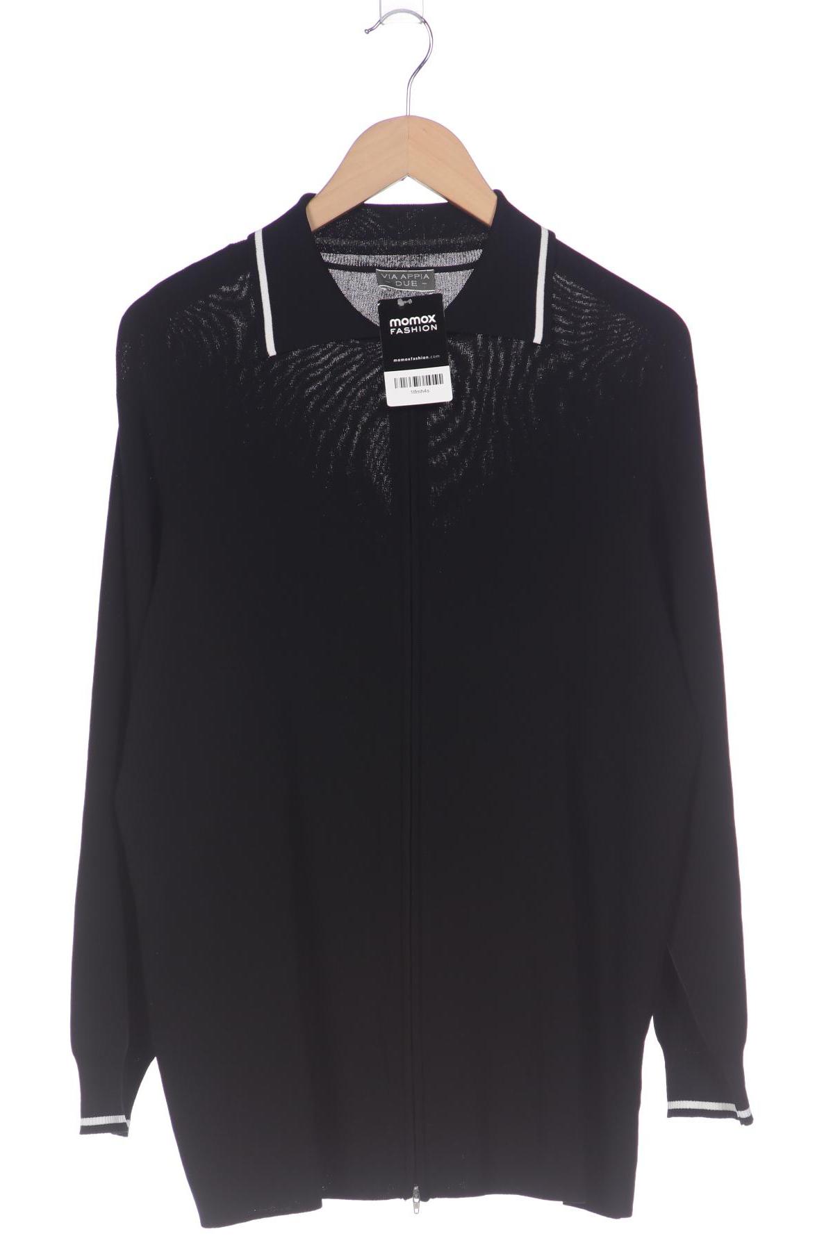 

VIA Appia DUE Damen Strickjacke, schwarz, Gr. 46