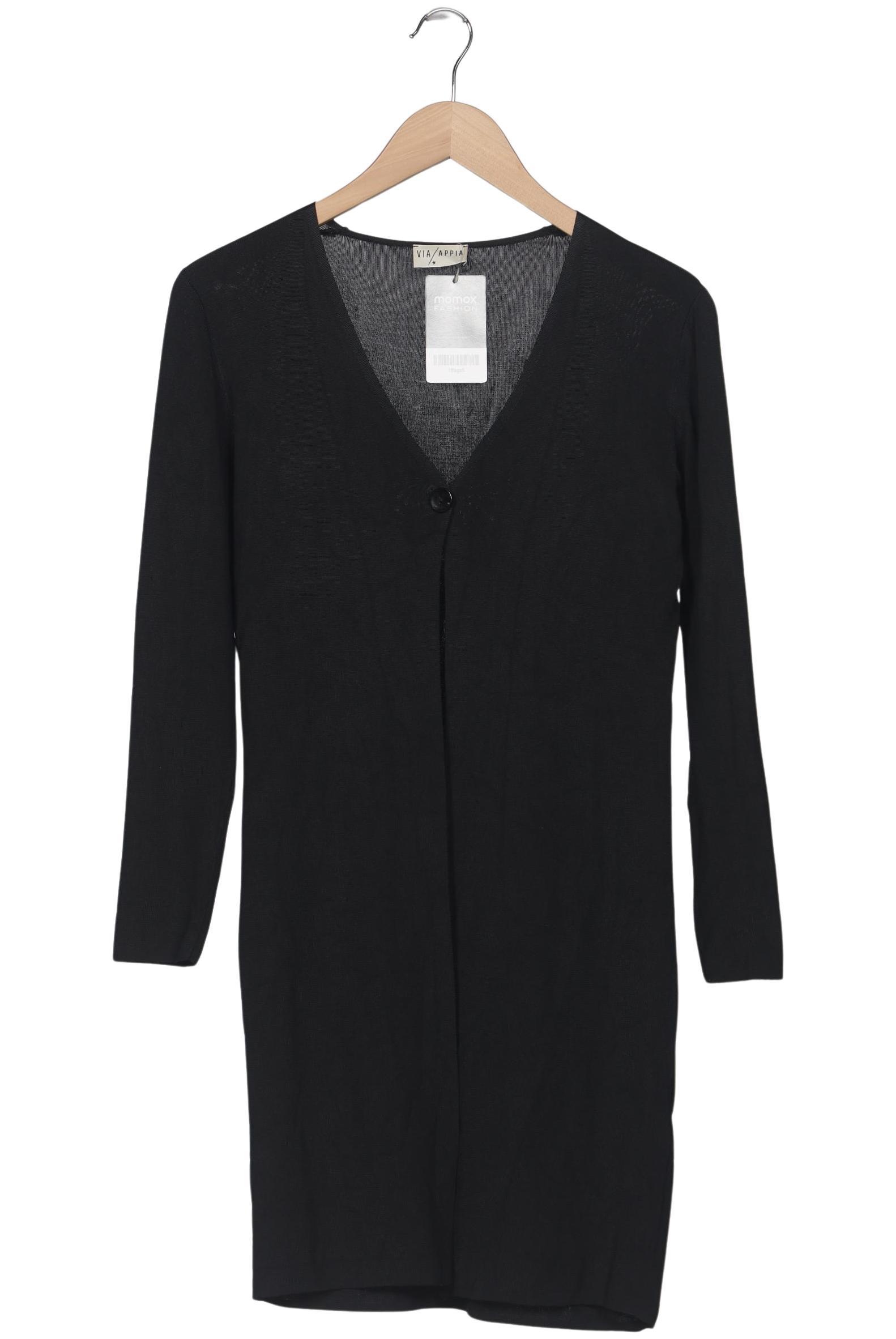 

VIA Appia DUE Damen Strickjacke, schwarz, Gr. 38