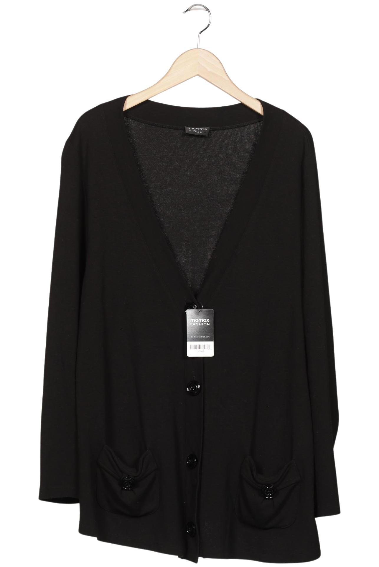 

VIA Appia DUE Damen Strickjacke, schwarz, Gr. 46