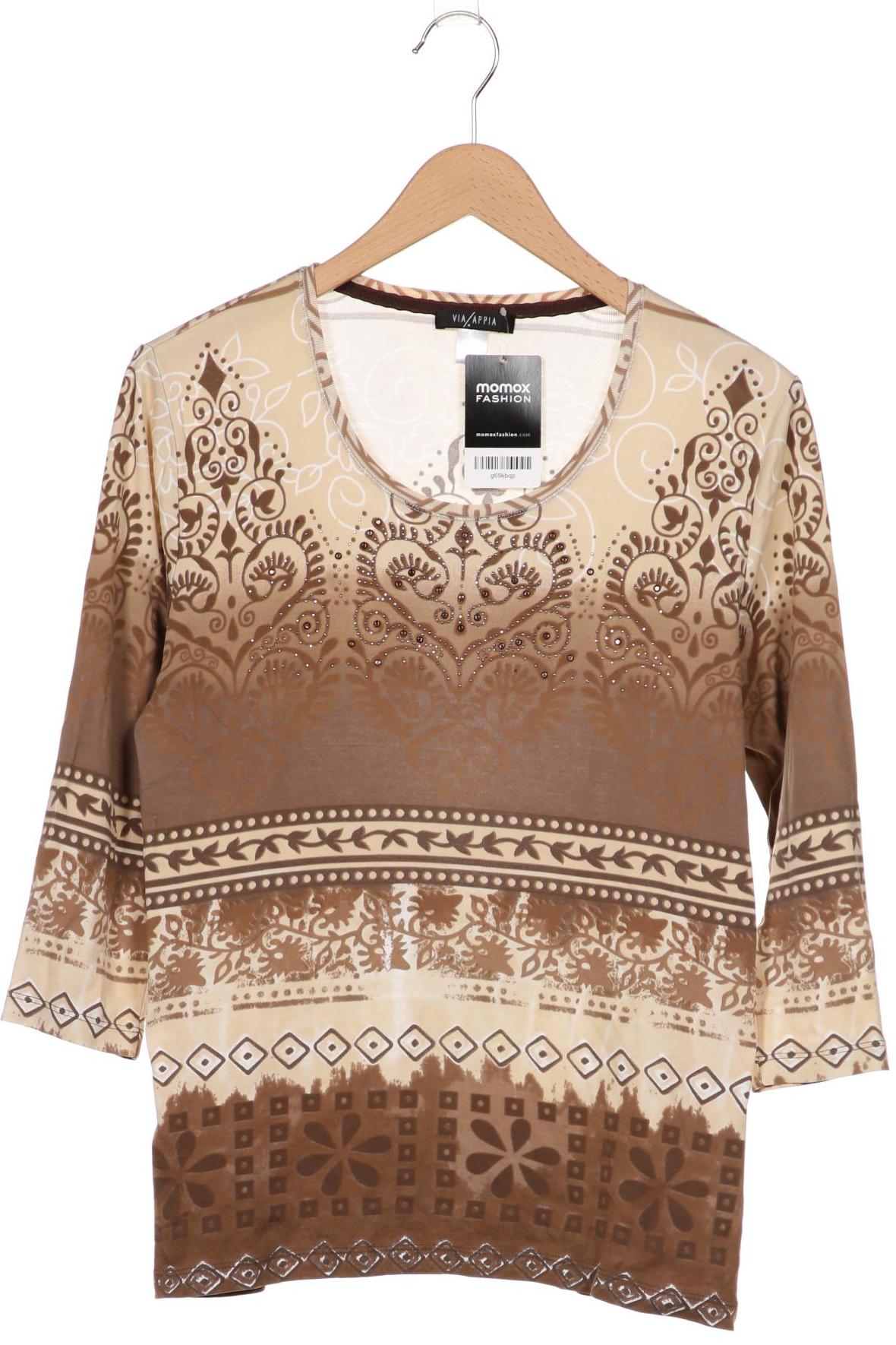 

VIA APPIA DUE Damen Langarmshirt, braun
