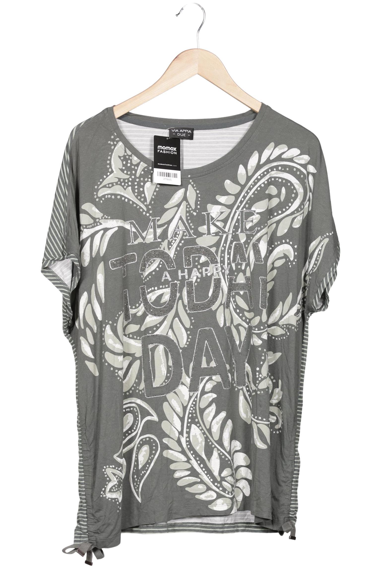 

VIA Appia DUE Damen T-Shirt, grau, Gr. 46