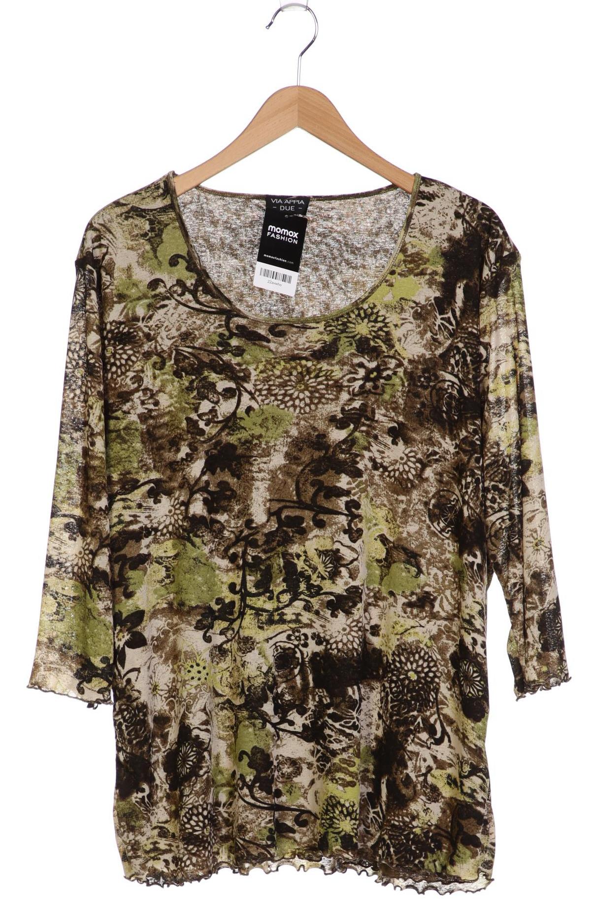 

VIA Appia DUE Damen Langarmshirt, grün, Gr. 52