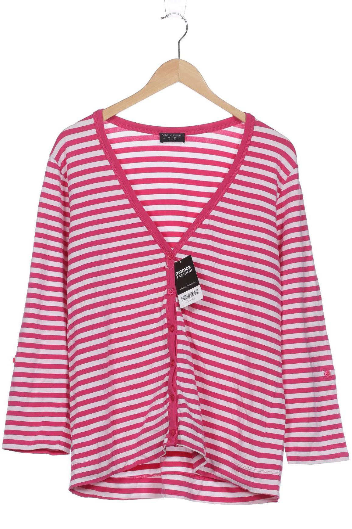 

VIA Appia DUE Damen Strickjacke, pink, Gr. 46