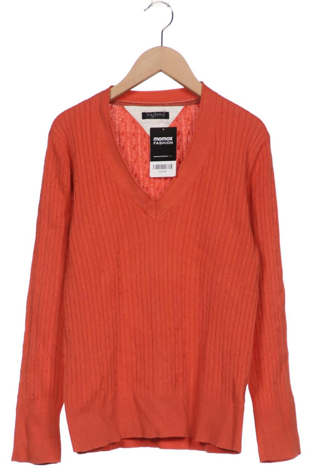 

VIA Appia DUE Damen Pullover, orange, Gr. 36