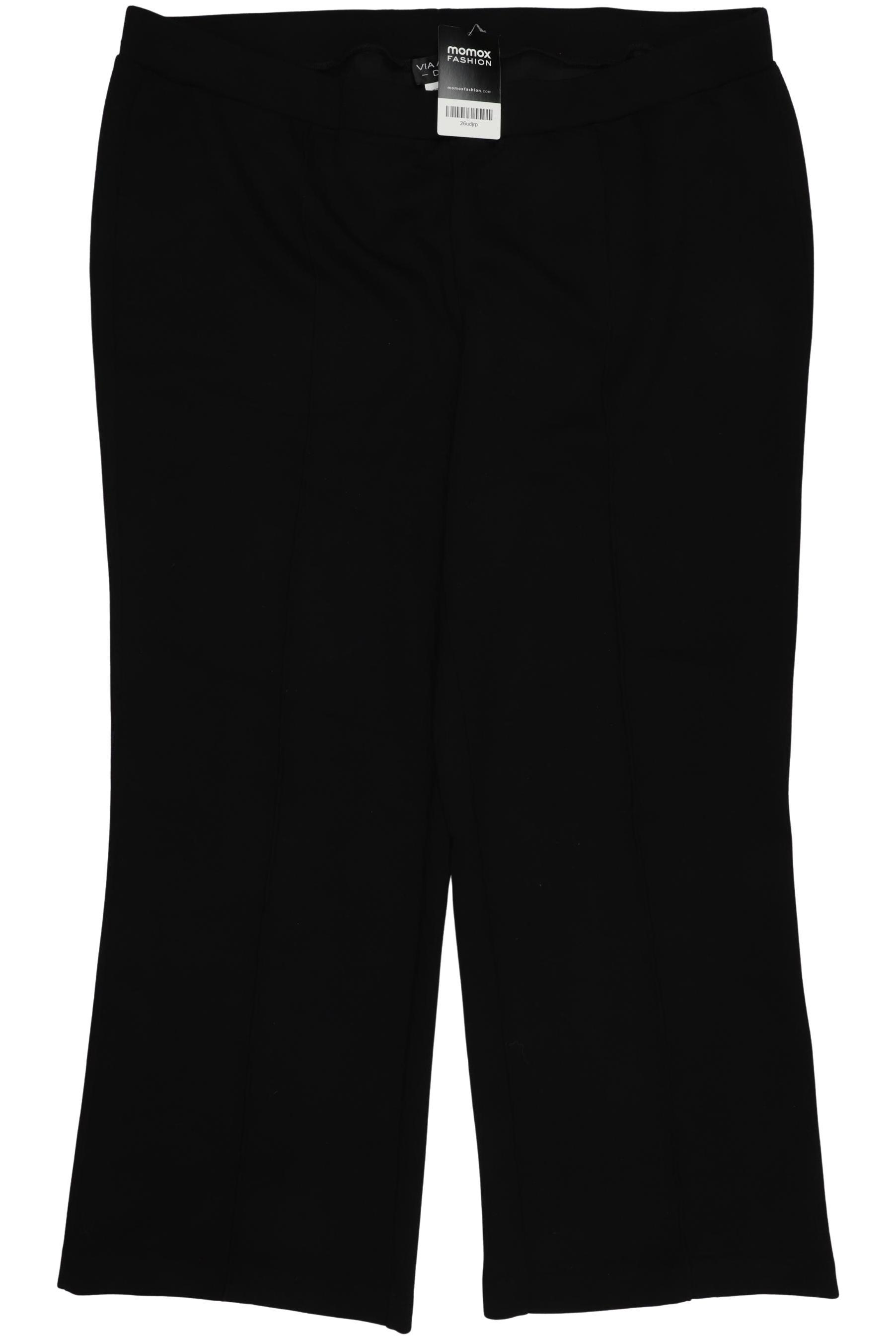

VIA Appia DUE Damen Stoffhose, schwarz, Gr. 50