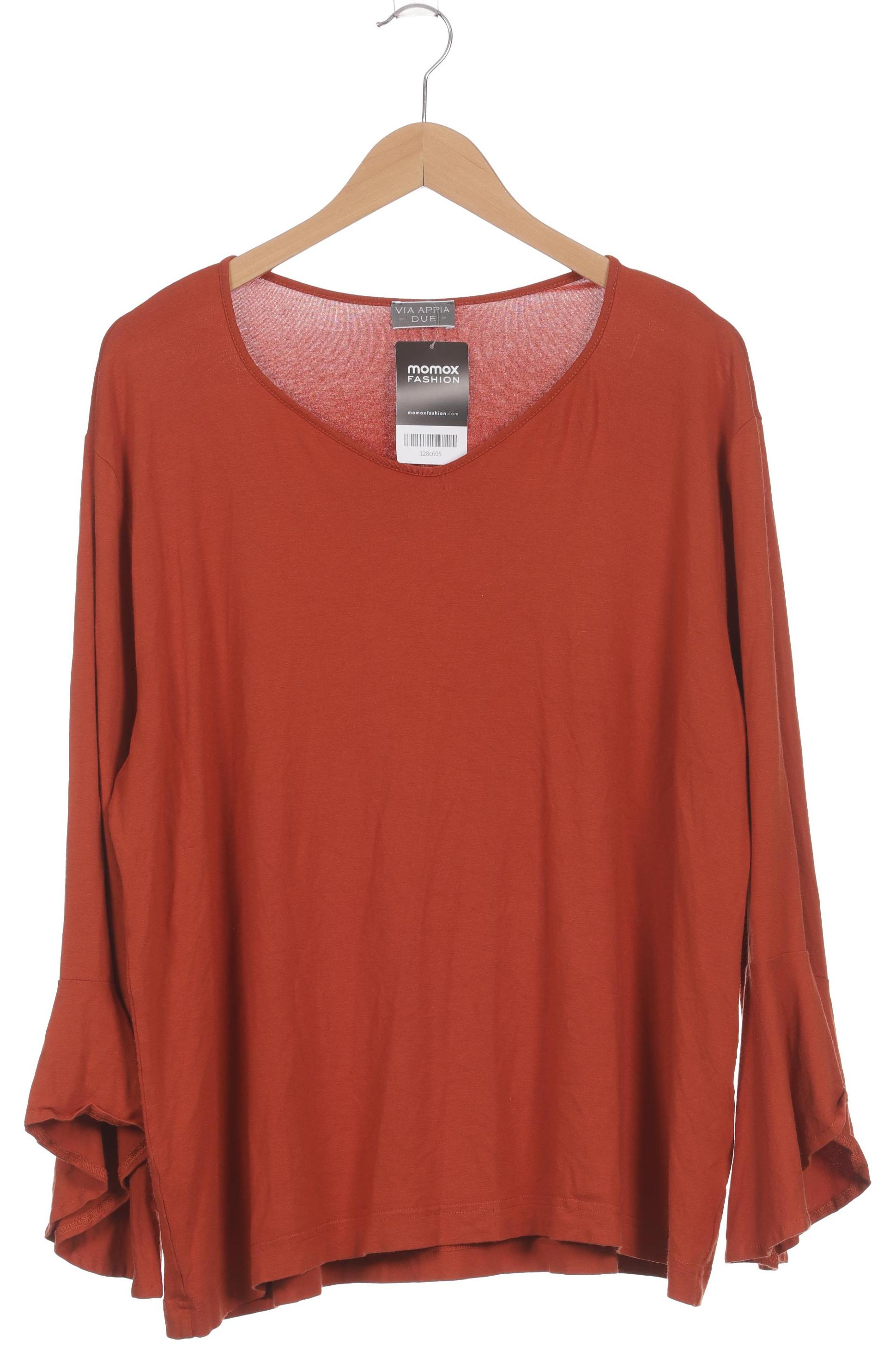 

VIA Appia DUE Damen Langarmshirt, orange, Gr. 50