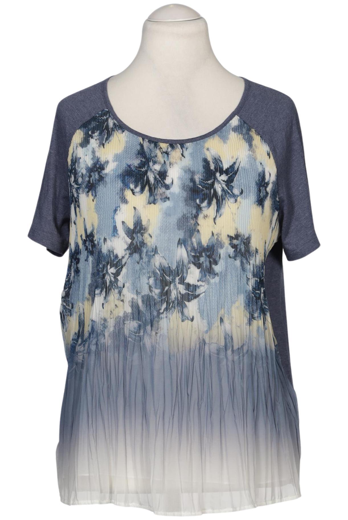 

VIA Appia DUE Damen Bluse, hellblau, Gr. 42