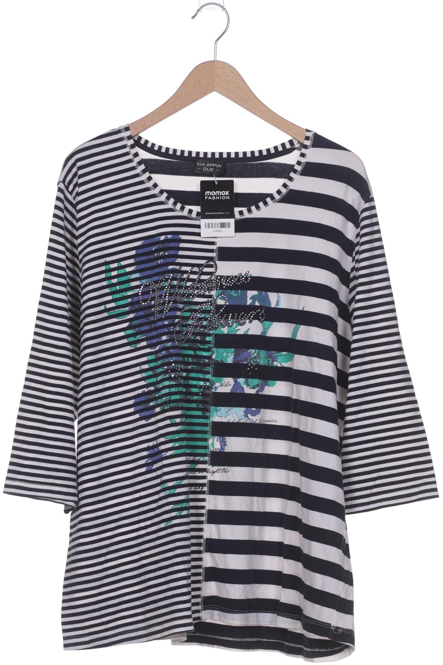 

VIA Appia DUE Damen Langarmshirt, marineblau, Gr. 50