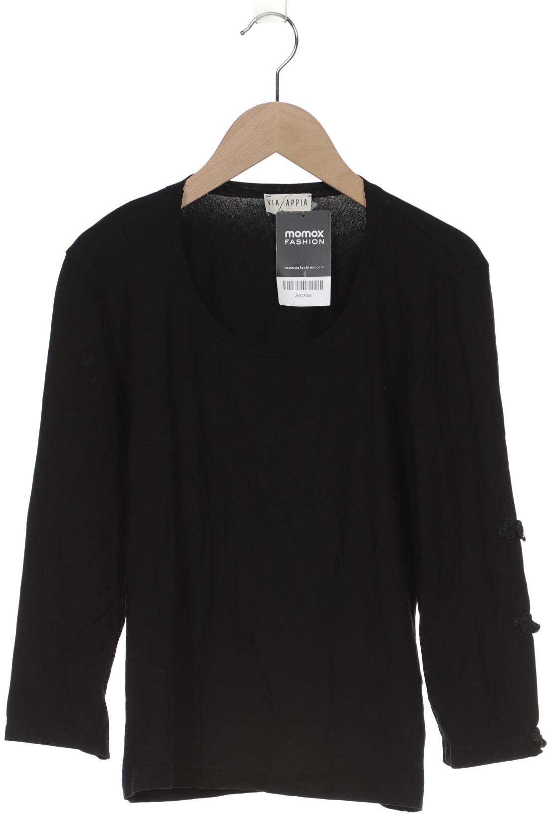 

VIA APPIA DUE Damen Langarmshirt, schwarz