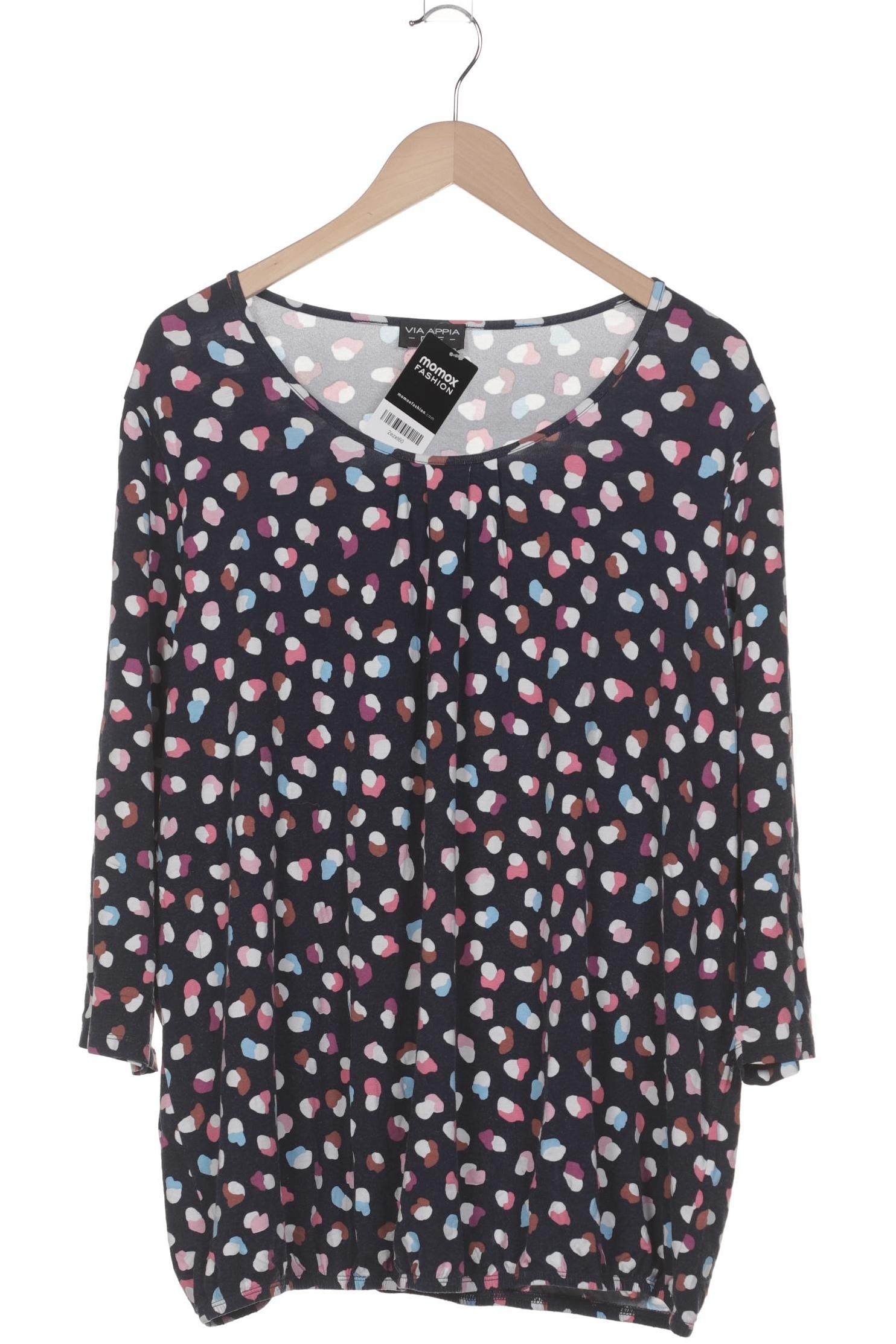 

VIA Appia DUE Damen Langarmshirt, marineblau, Gr. 50