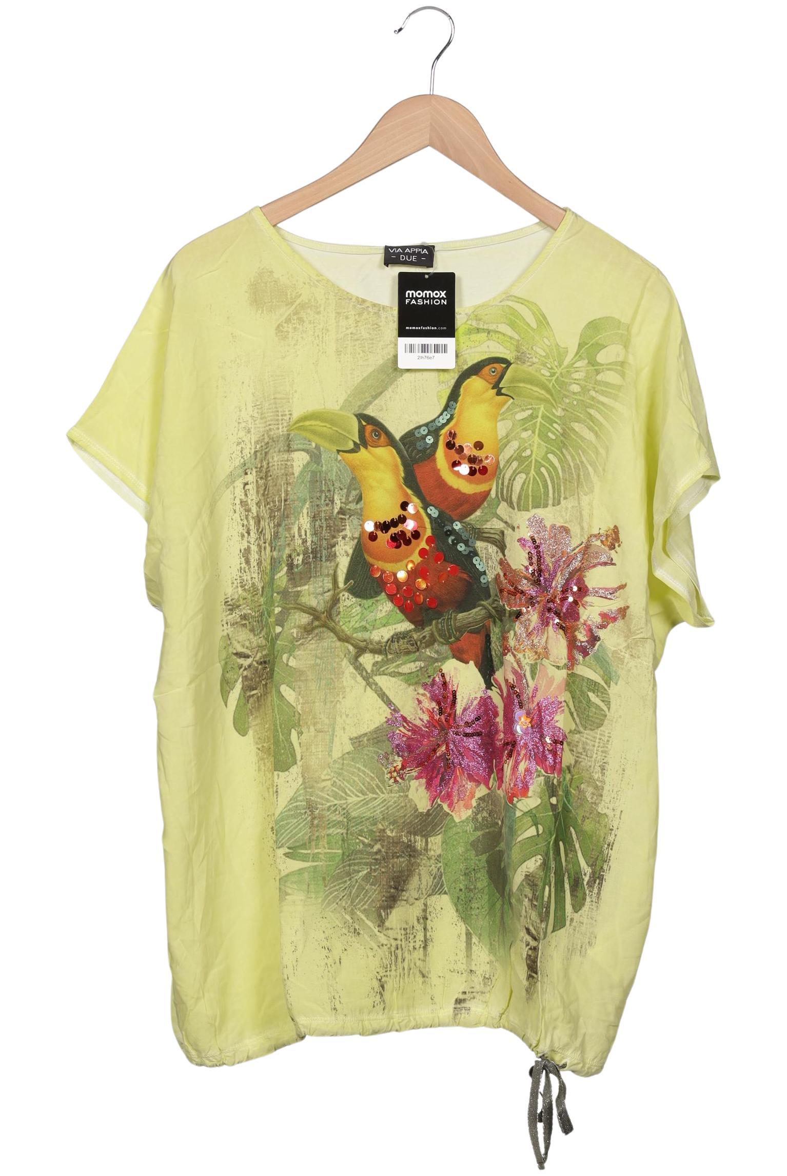 

VIA Appia DUE Damen T-Shirt, hellgrün, Gr. 48