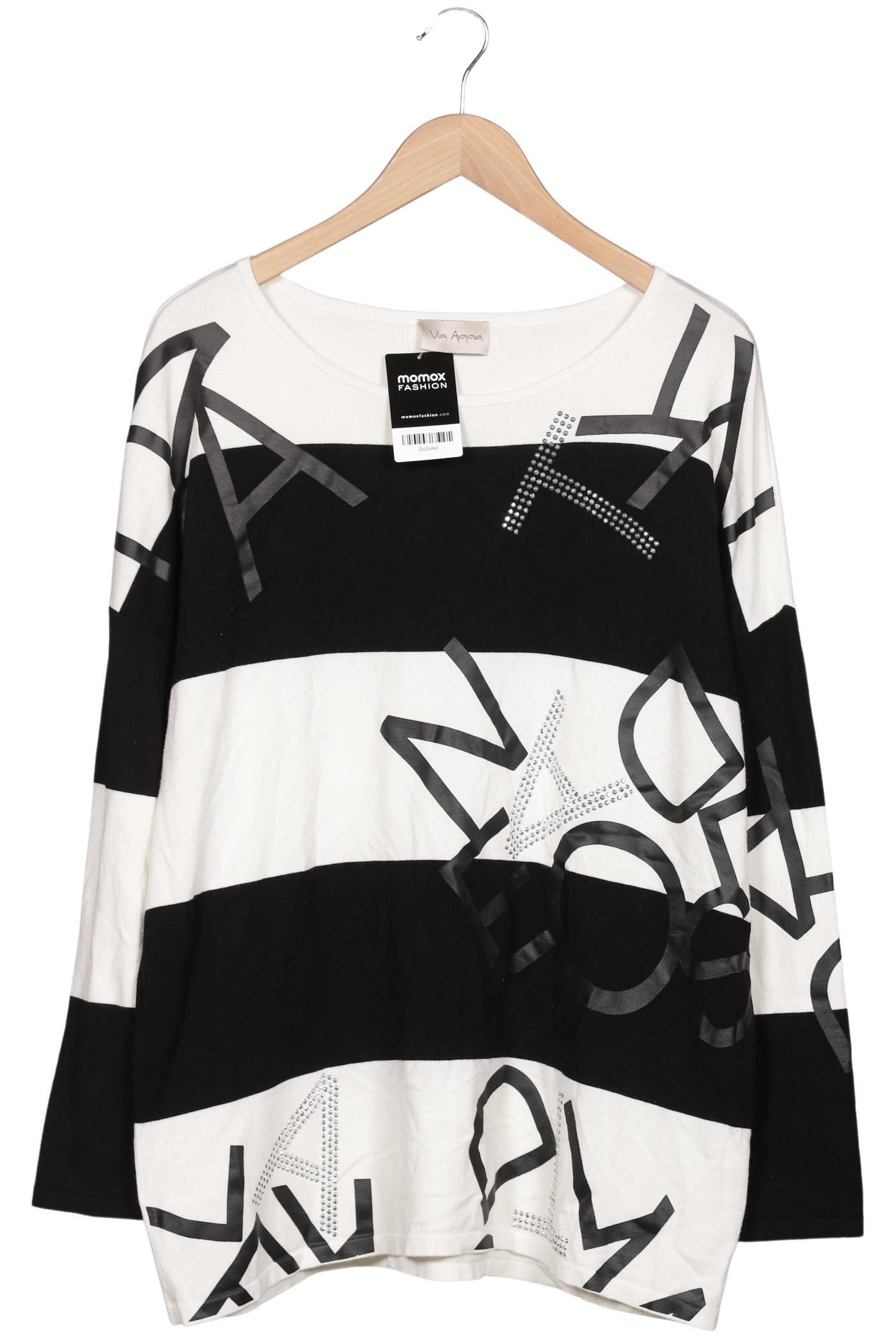 

VIA Appia DUE Damen Pullover, schwarz, Gr. 44