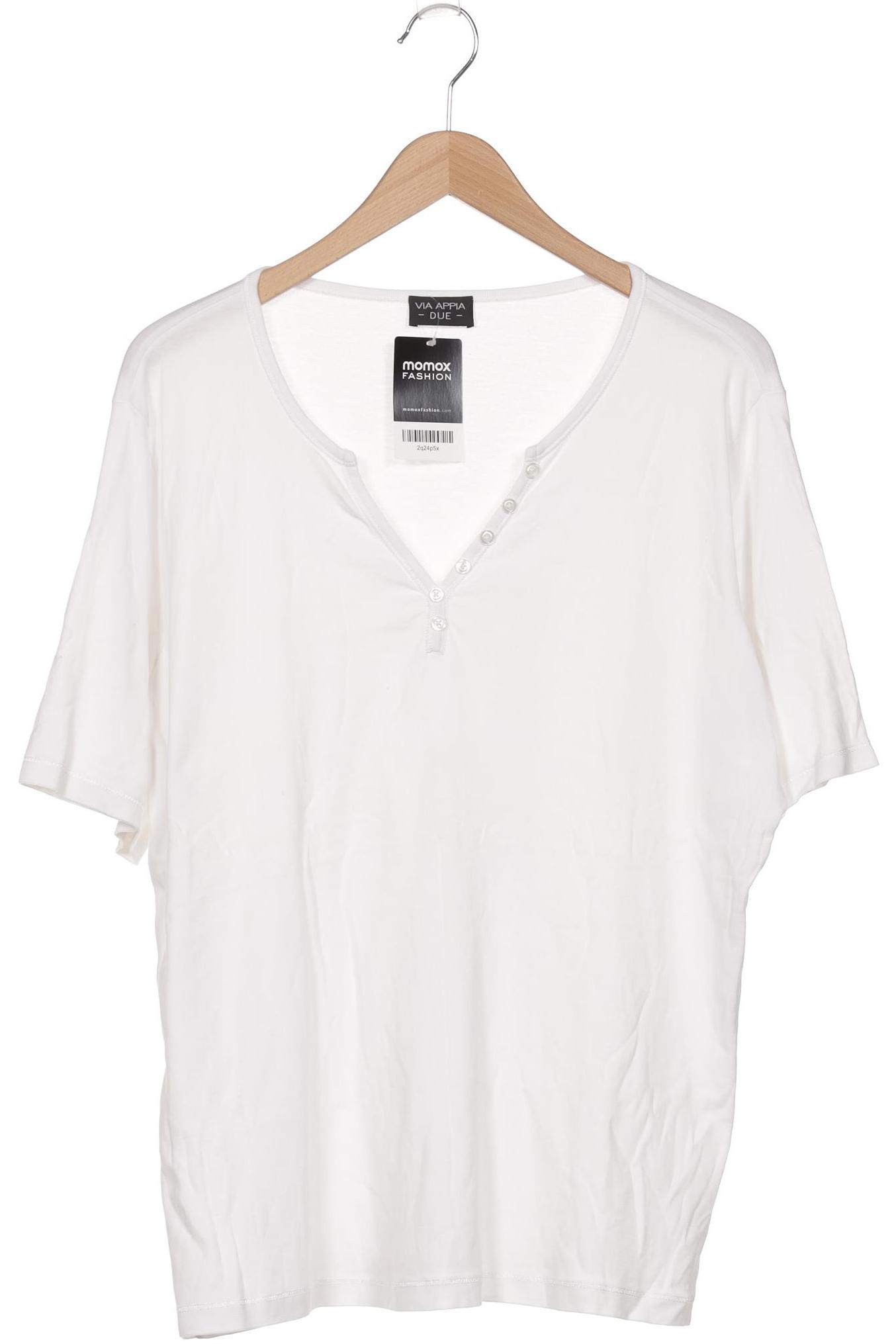 

VIA Appia DUE Damen T-Shirt, weiß, Gr. 50