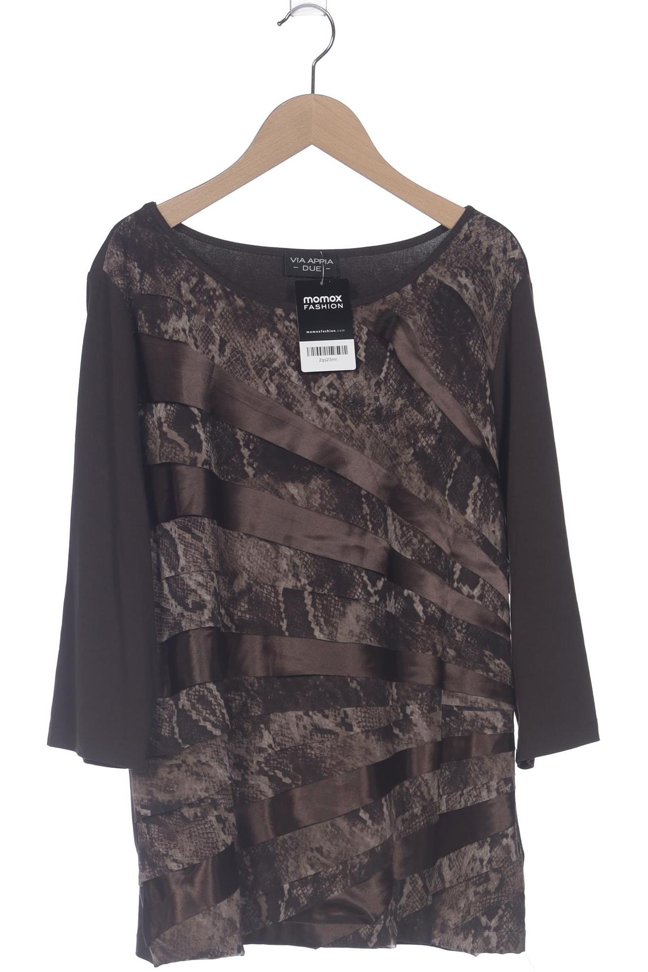 

VIA Appia DUE Damen Langarmshirt, braun, Gr. 42