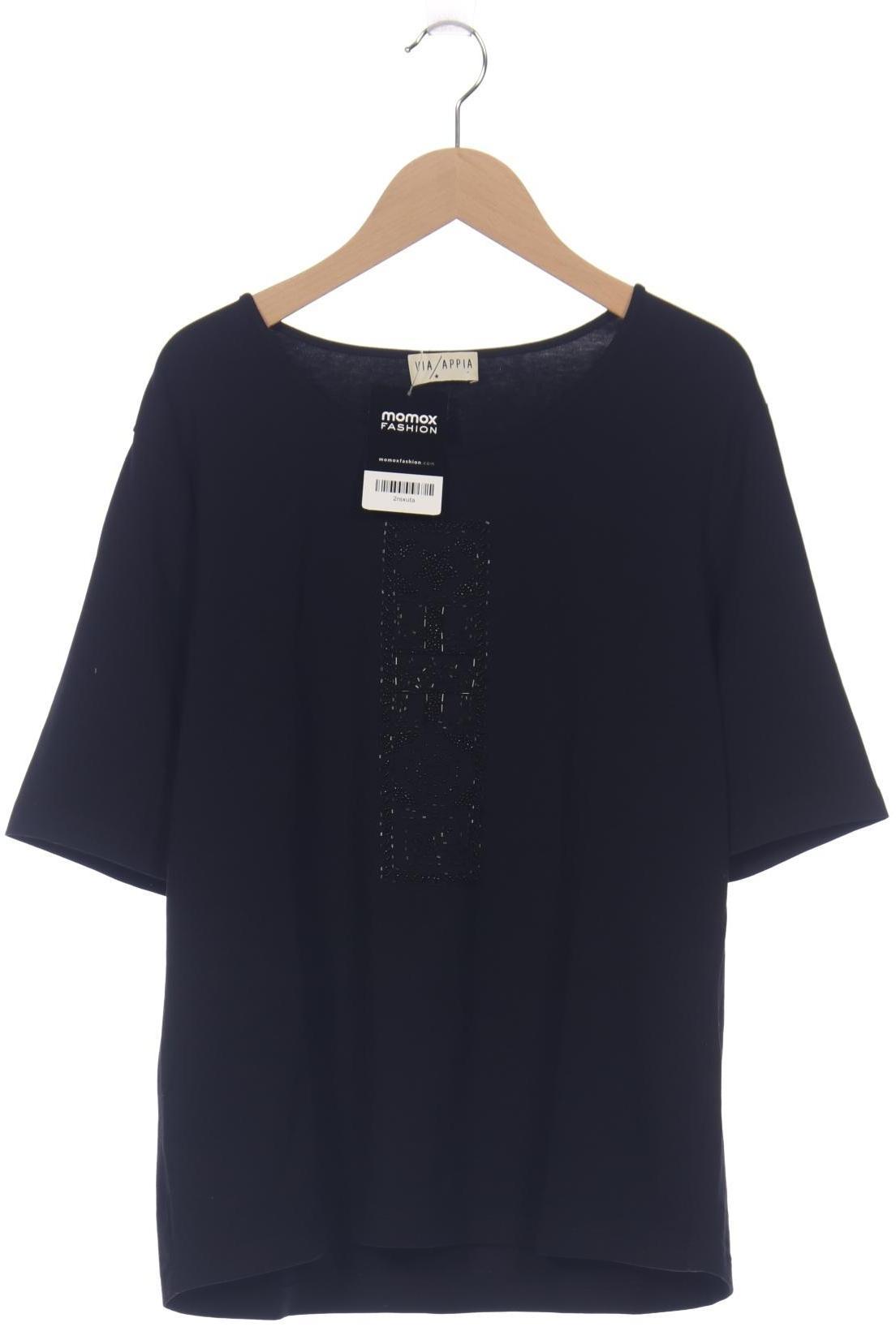 

VIA Appia DUE Damen T-Shirt, schwarz, Gr. 44