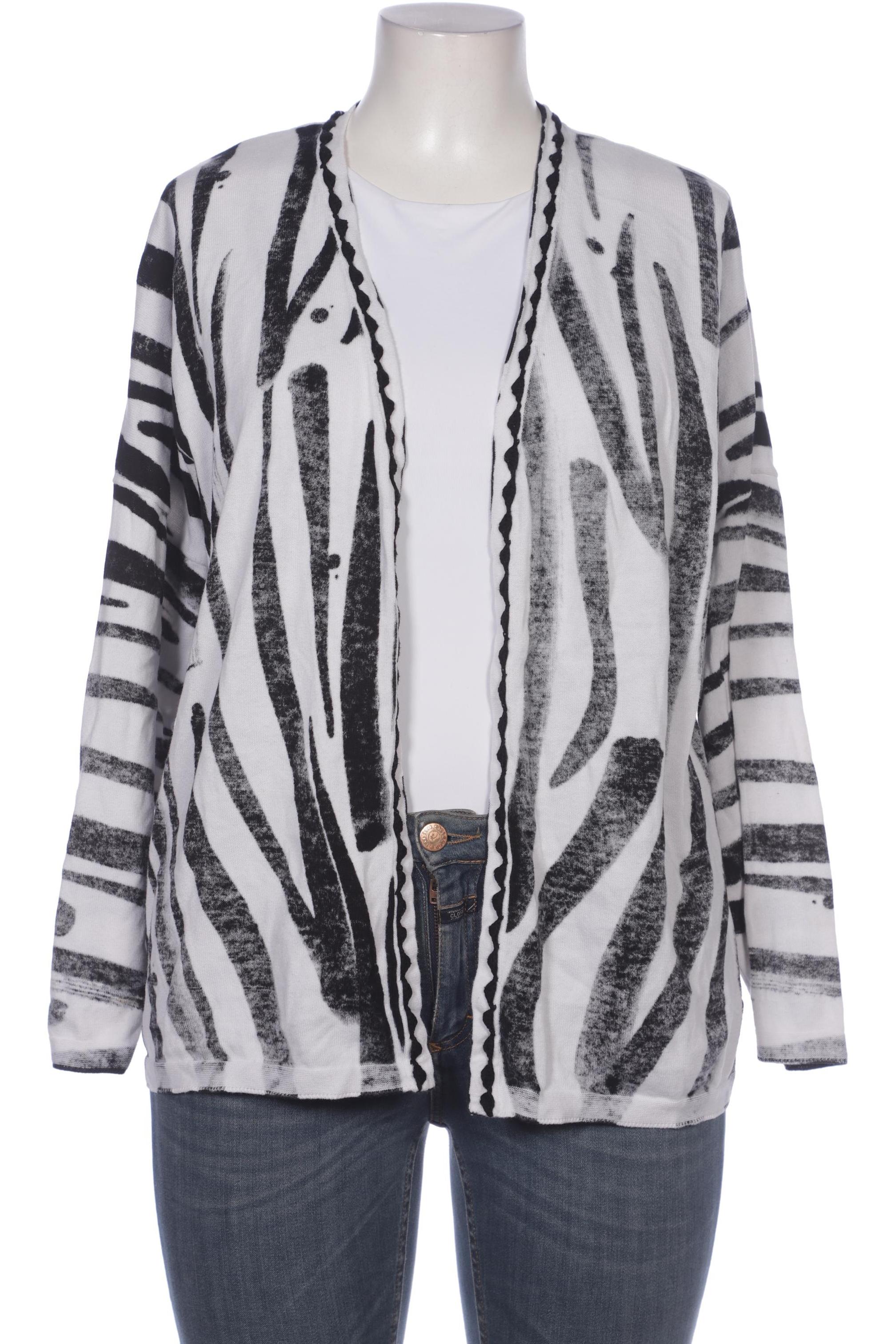 

VIA Appia DUE Damen Strickjacke, weiß, Gr. 44