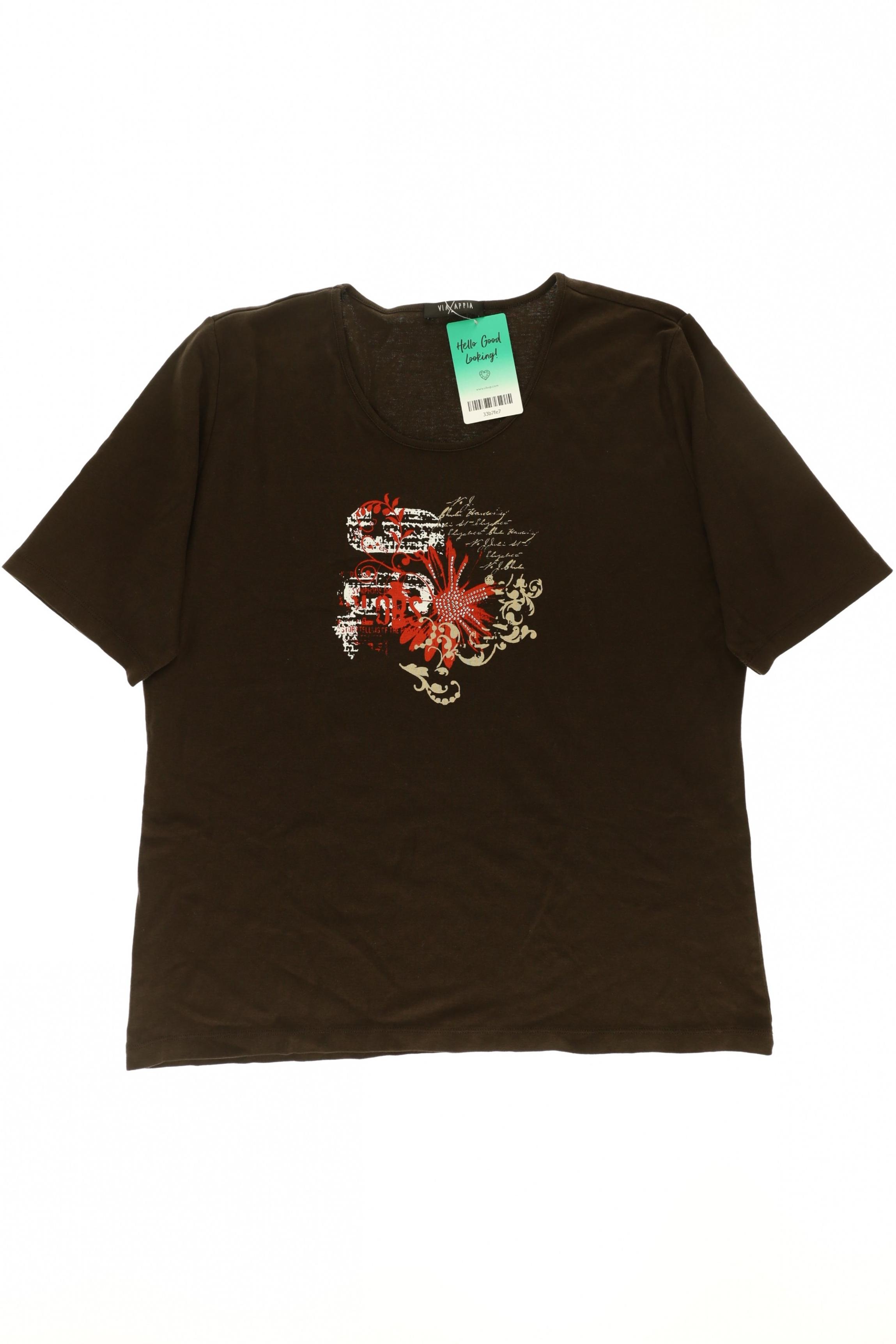 

VIA Appia DUE Damen T-Shirt, braun, Gr. 46