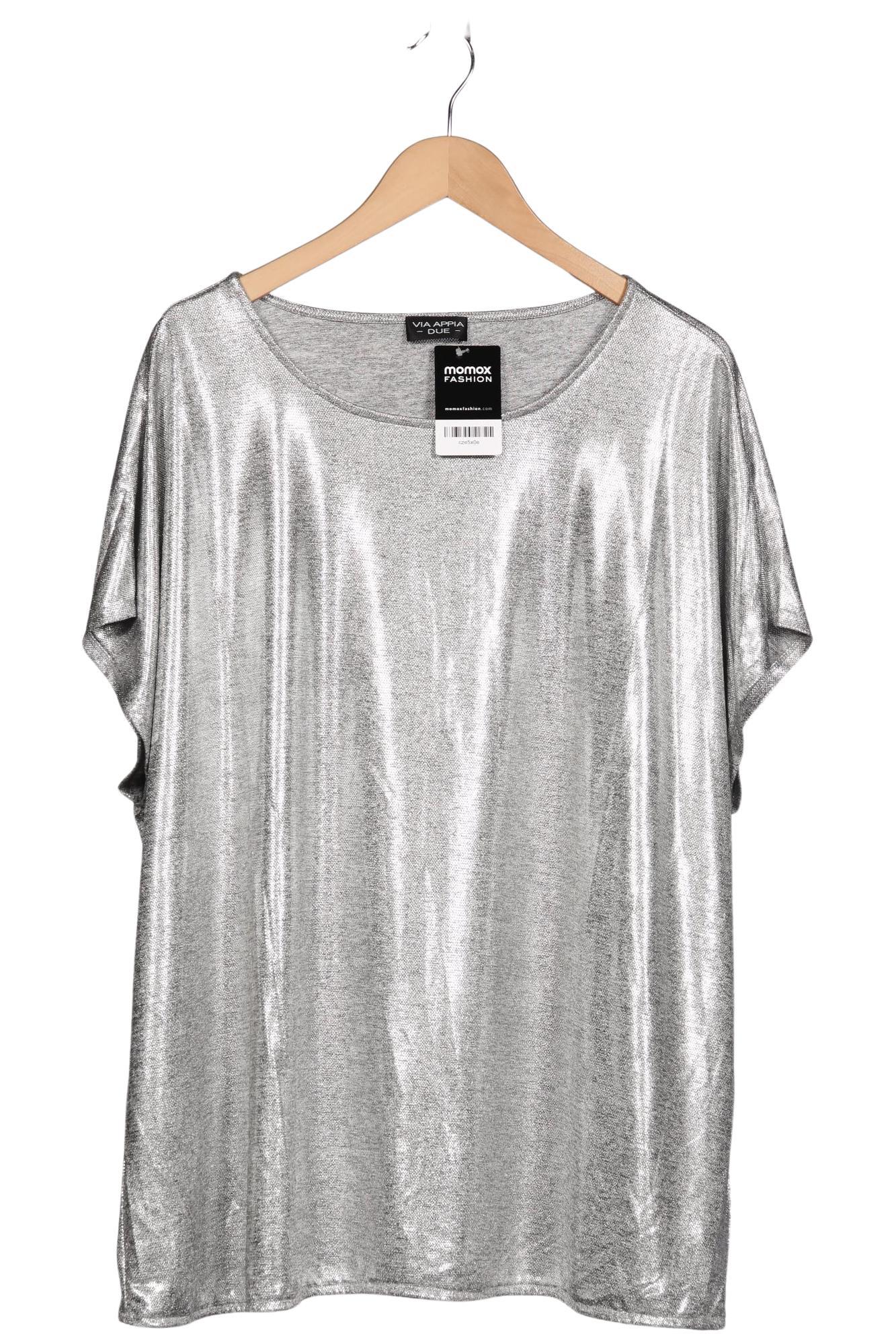 

VIA Appia DUE Damen T-Shirt, silber, Gr. 52