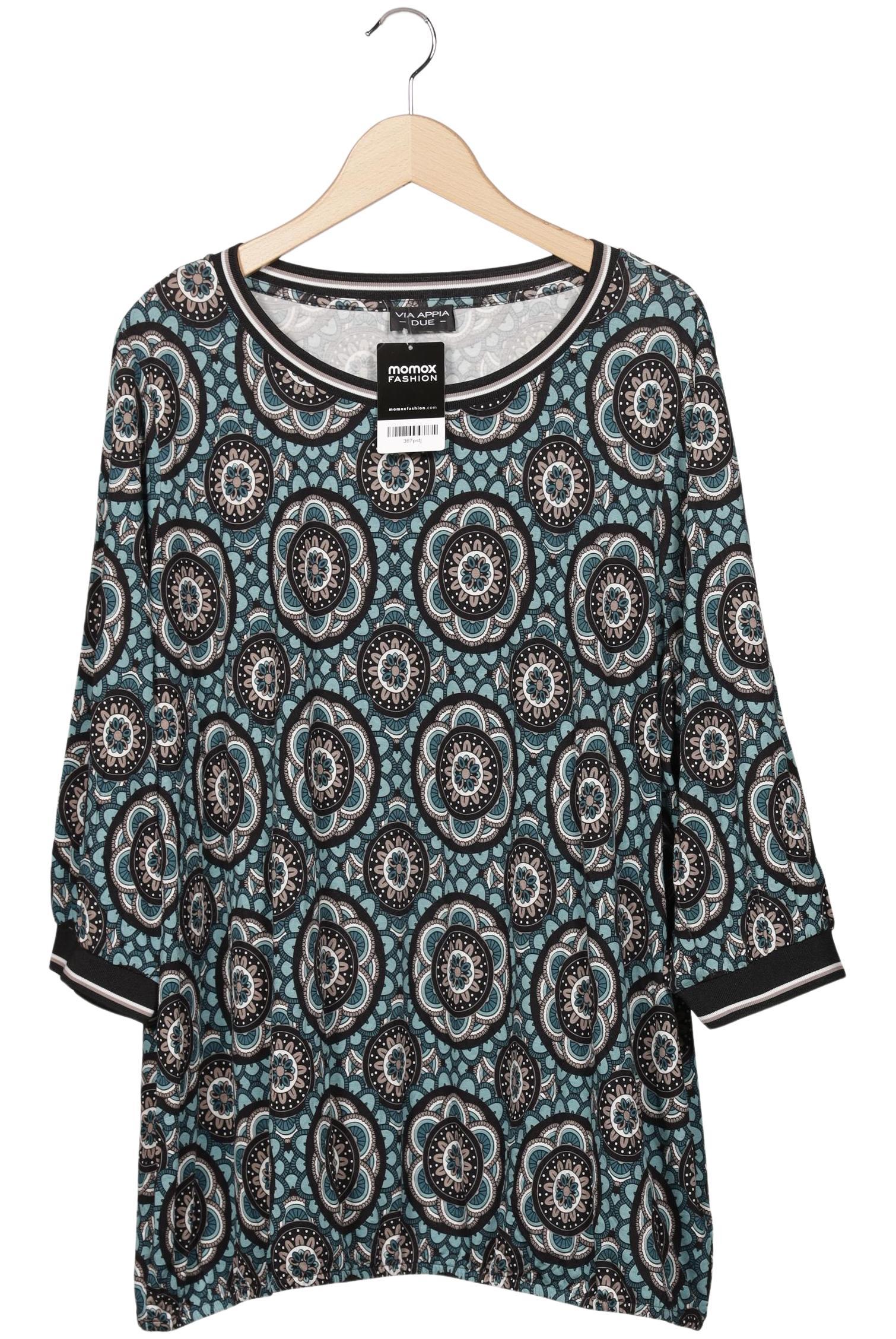 

VIA Appia DUE Damen Langarmshirt, mehrfarbig, Gr. 50