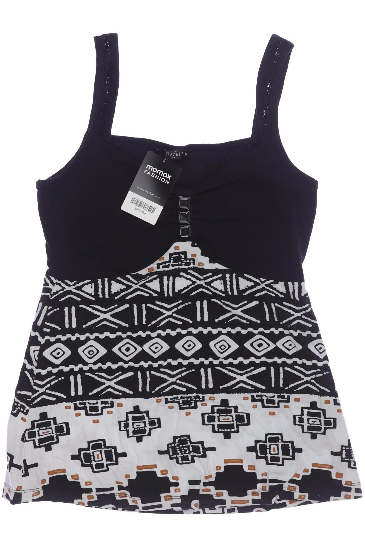 

VIA Appia DUE Damen Top, schwarz, Gr. 38