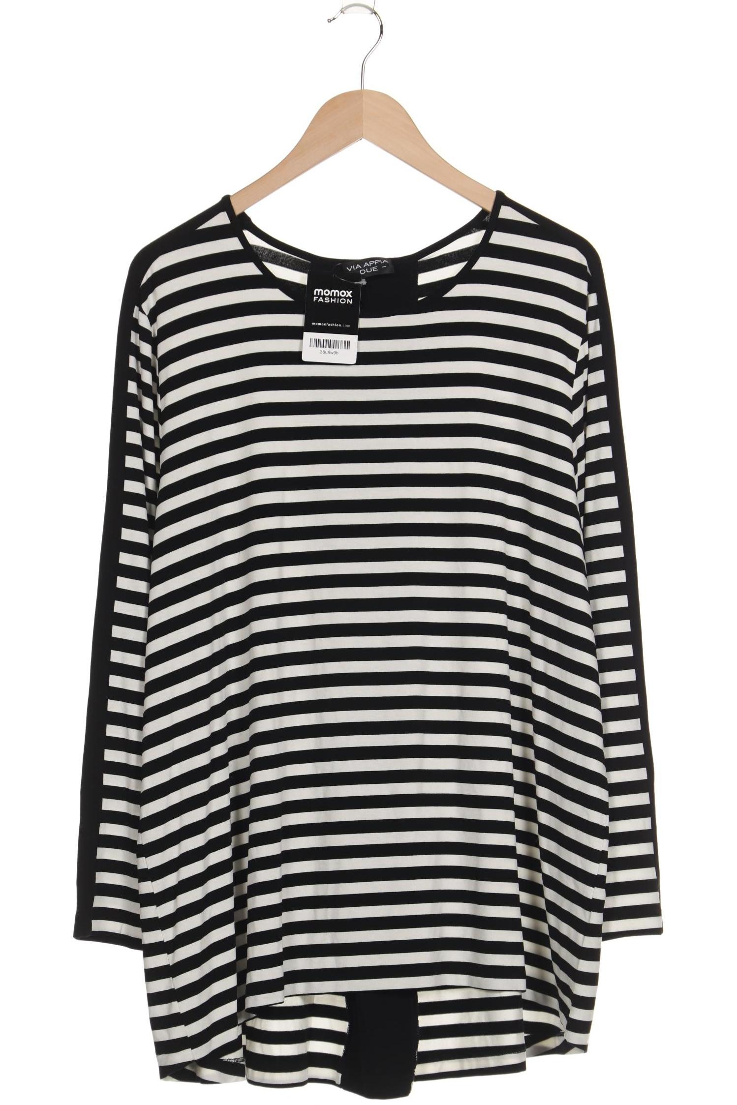 

VIA Appia DUE Damen Langarmshirt, schwarz, Gr. 48