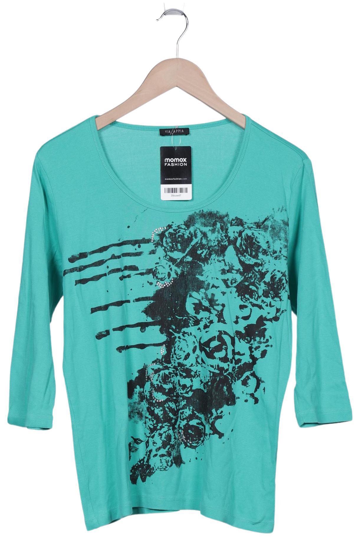 

VIA Appia DUE Damen T-Shirt, grün, Gr. 44