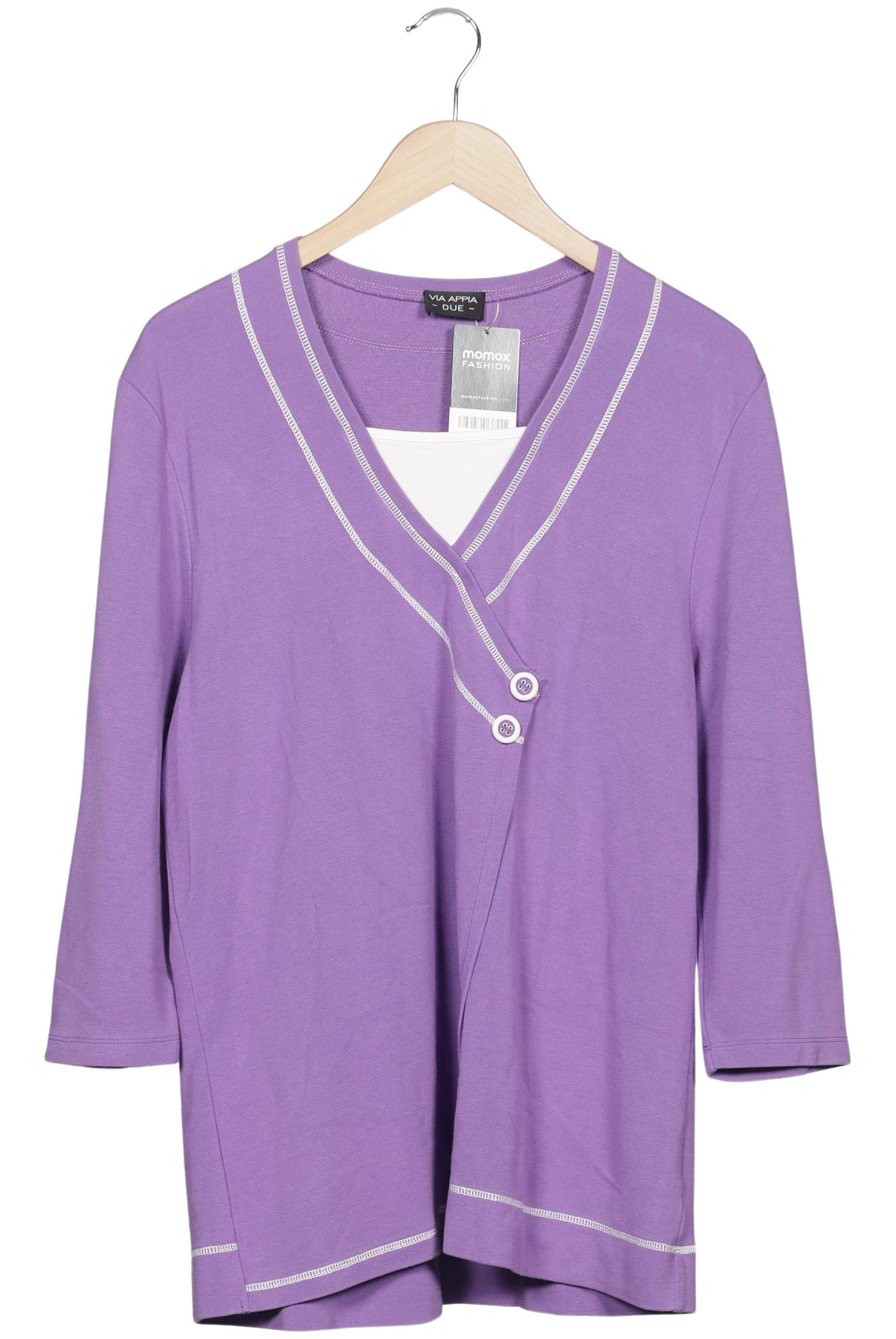 

VIA Appia DUE Damen Langarmshirt, flieder, Gr. 46