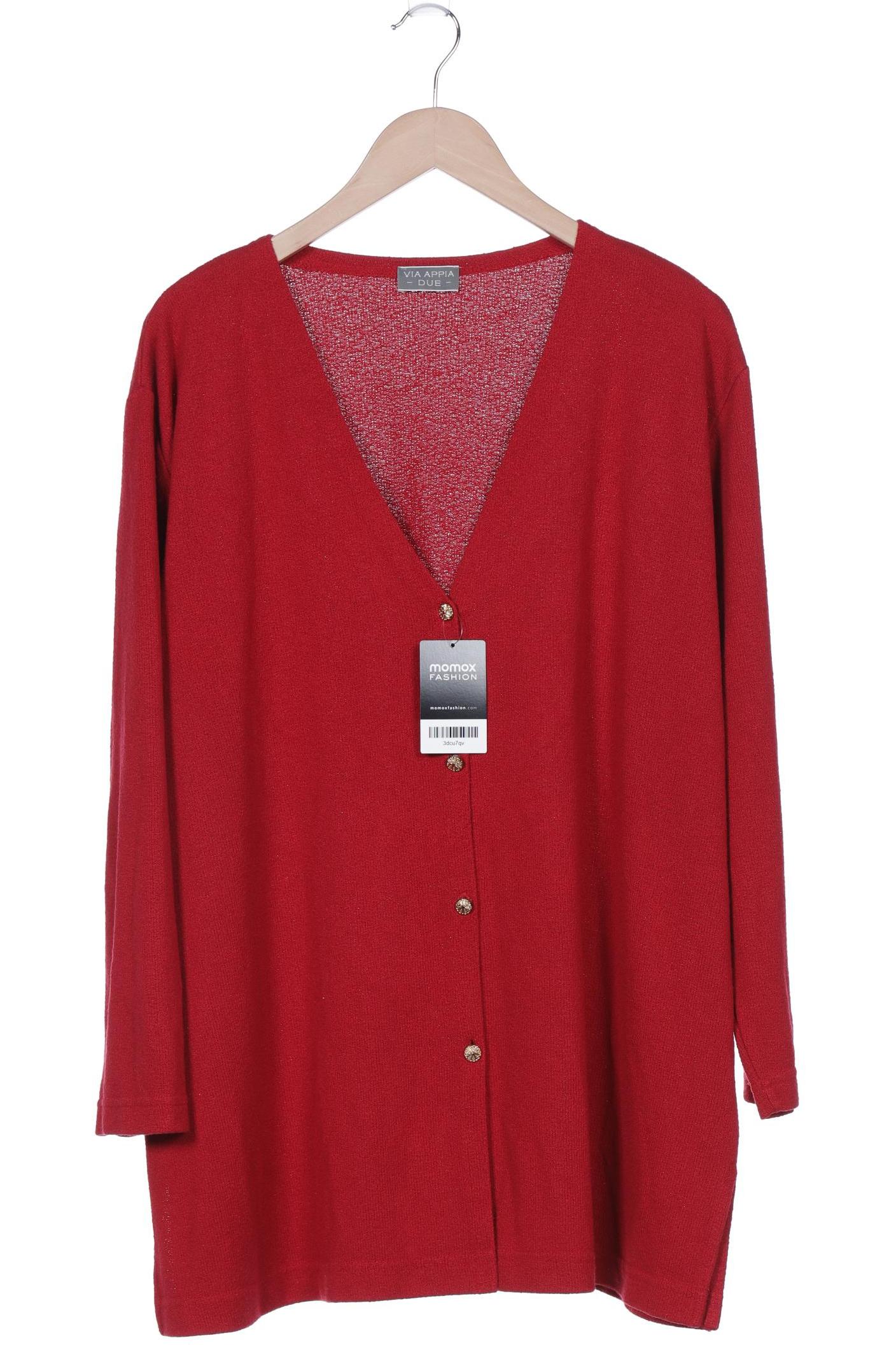 

VIA Appia DUE Damen Strickjacke, rot, Gr. 52