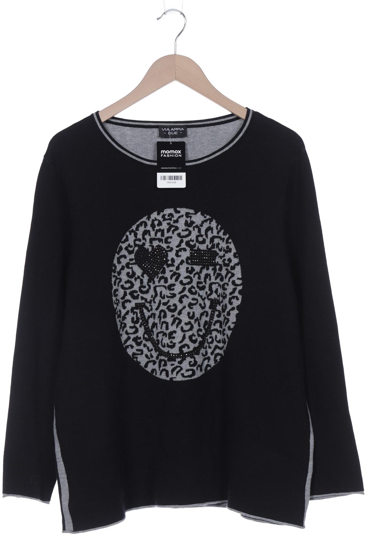 

VIA Appia DUE Damen Pullover, schwarz, Gr. 46