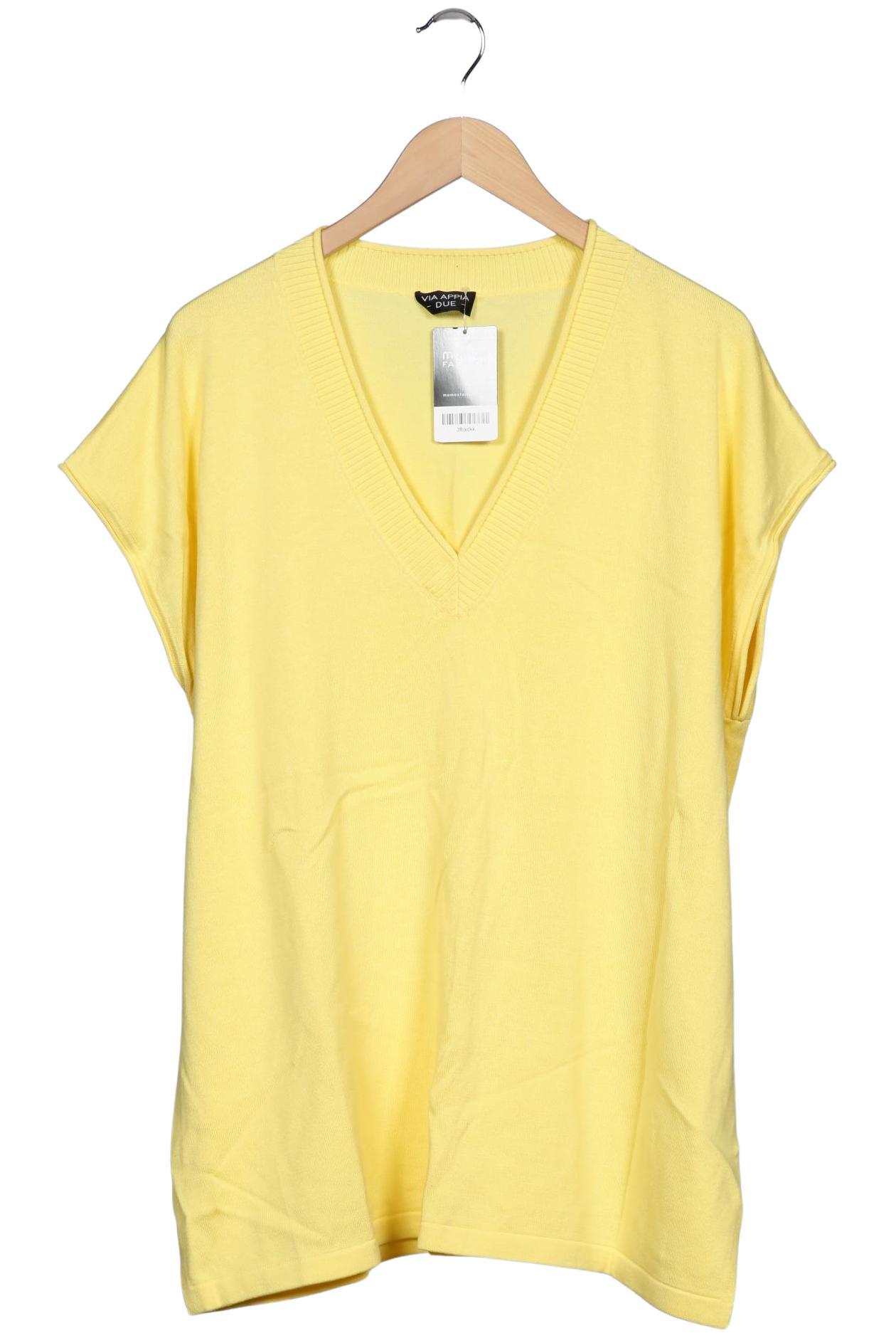 

VIA Appia DUE Damen Pullover, gelb, Gr. 52
