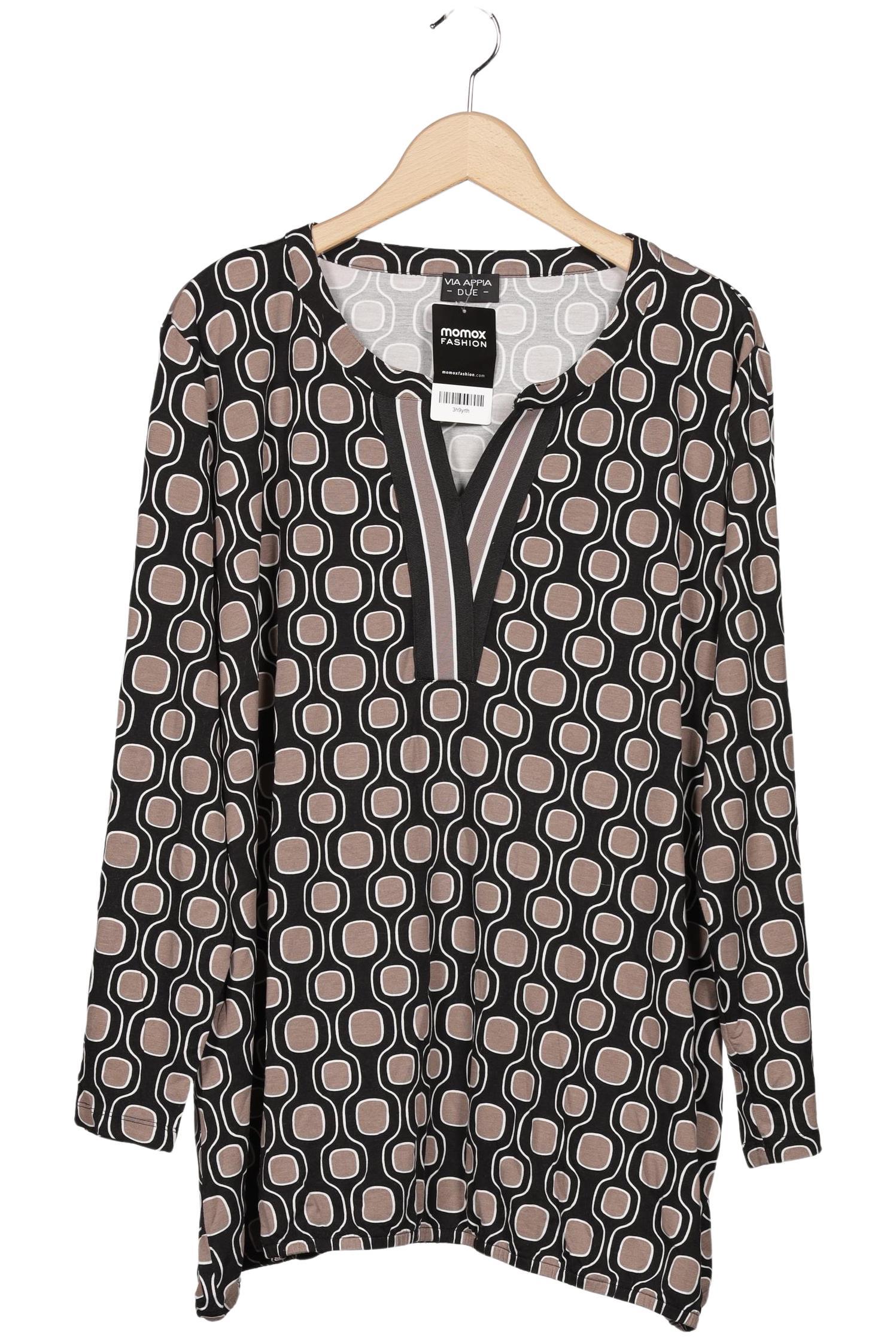 

VIA Appia DUE Damen Langarmshirt, mehrfarbig, Gr. 50