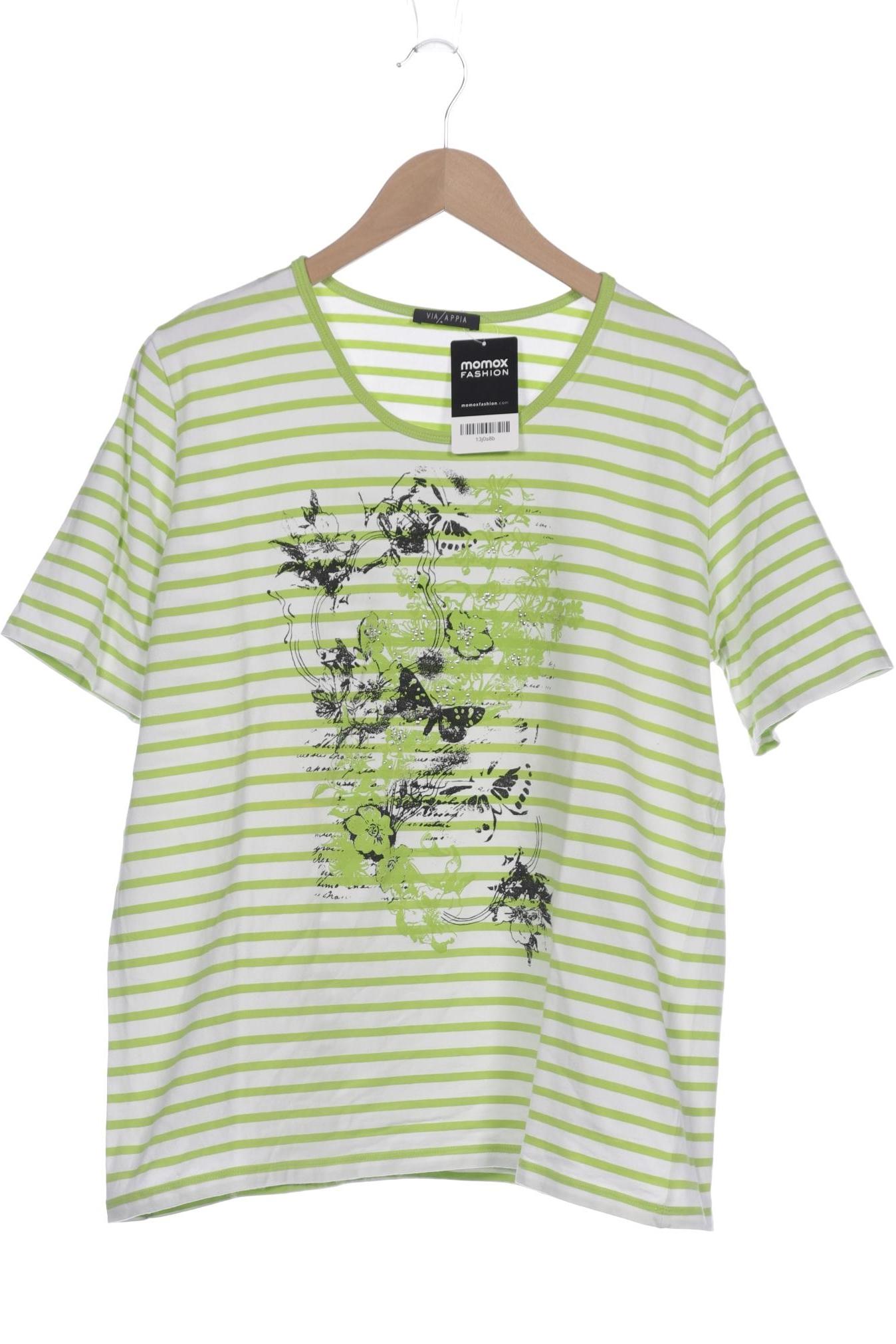 

VIA Appia DUE Damen T-Shirt, hellgrün, Gr. 48