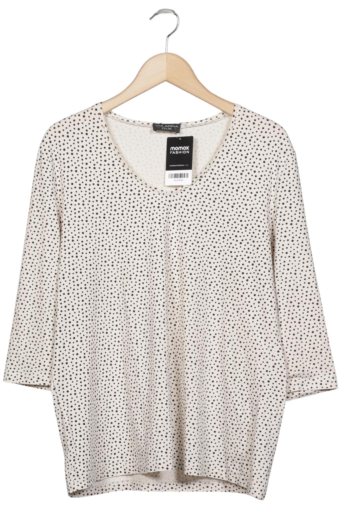 

VIA Appia DUE Damen Langarmshirt, cremeweiß, Gr. 44