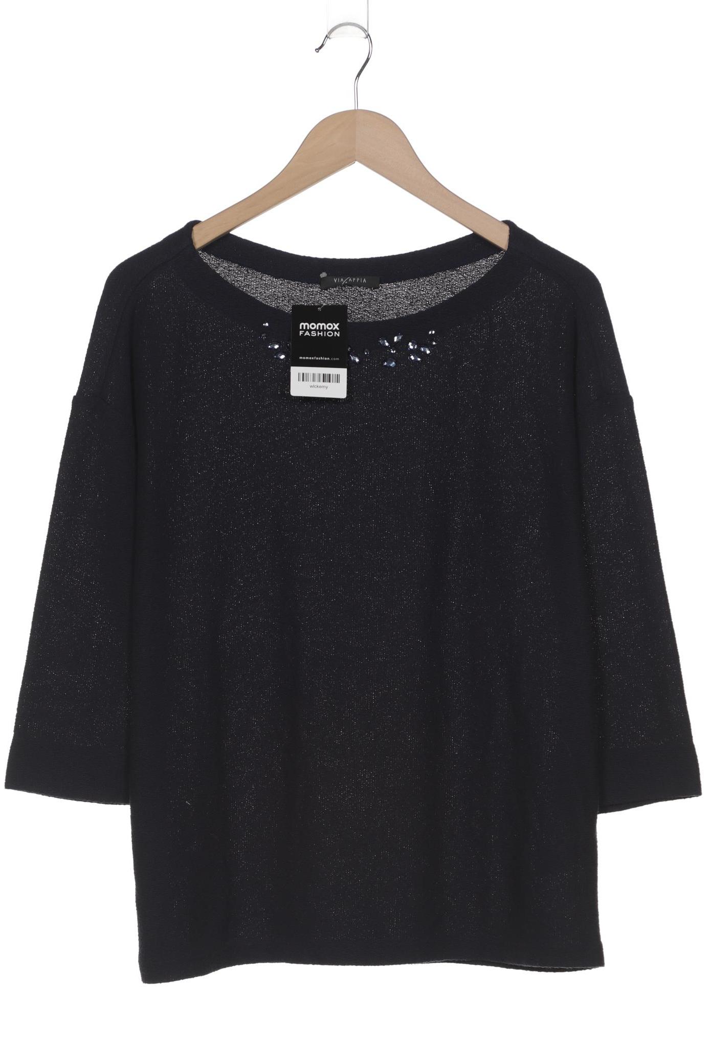 

VIA Appia DUE Damen Langarmshirt, marineblau, Gr. 42