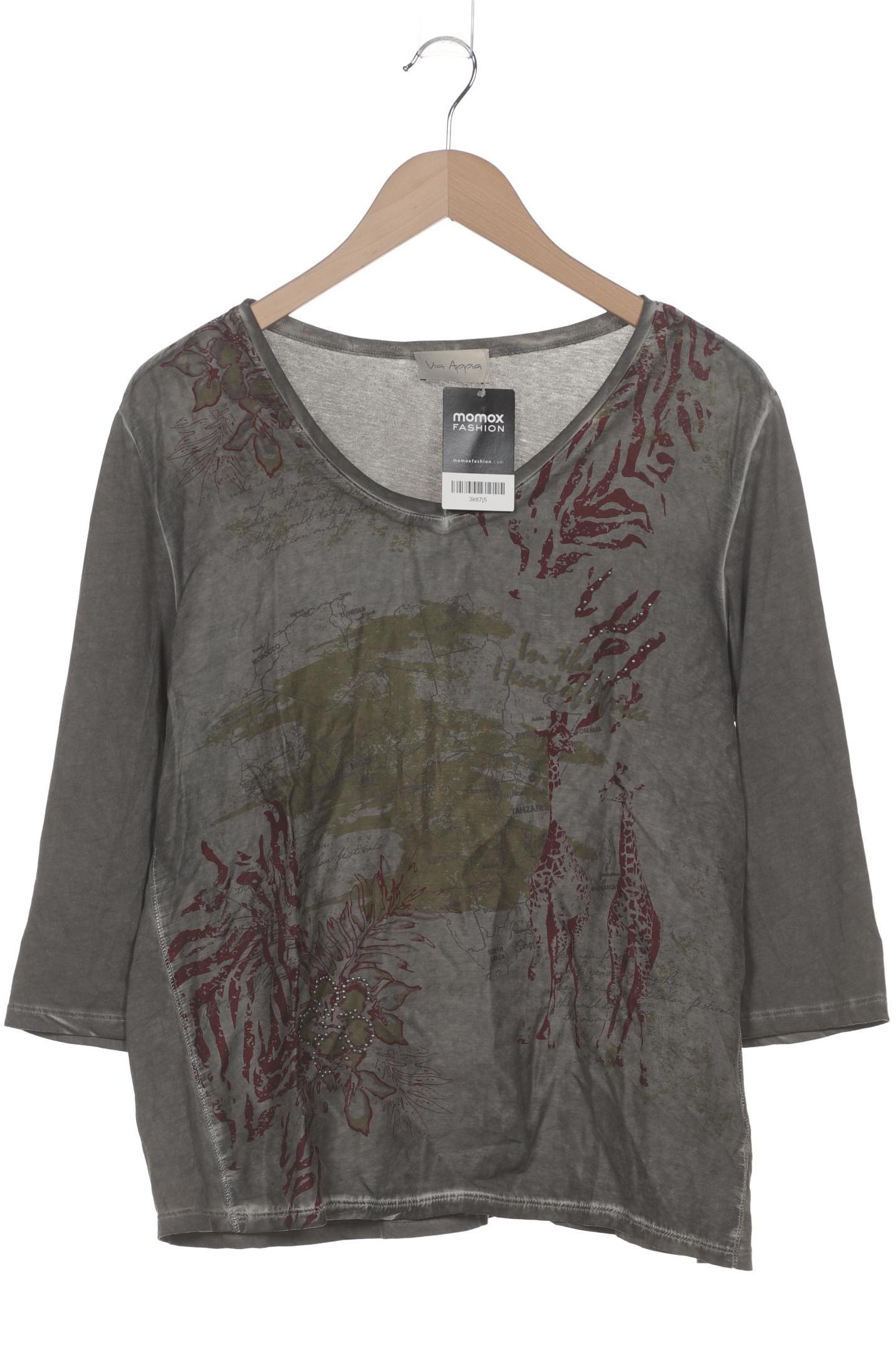 

VIA Appia DUE Damen Langarmshirt, grün, Gr. 44